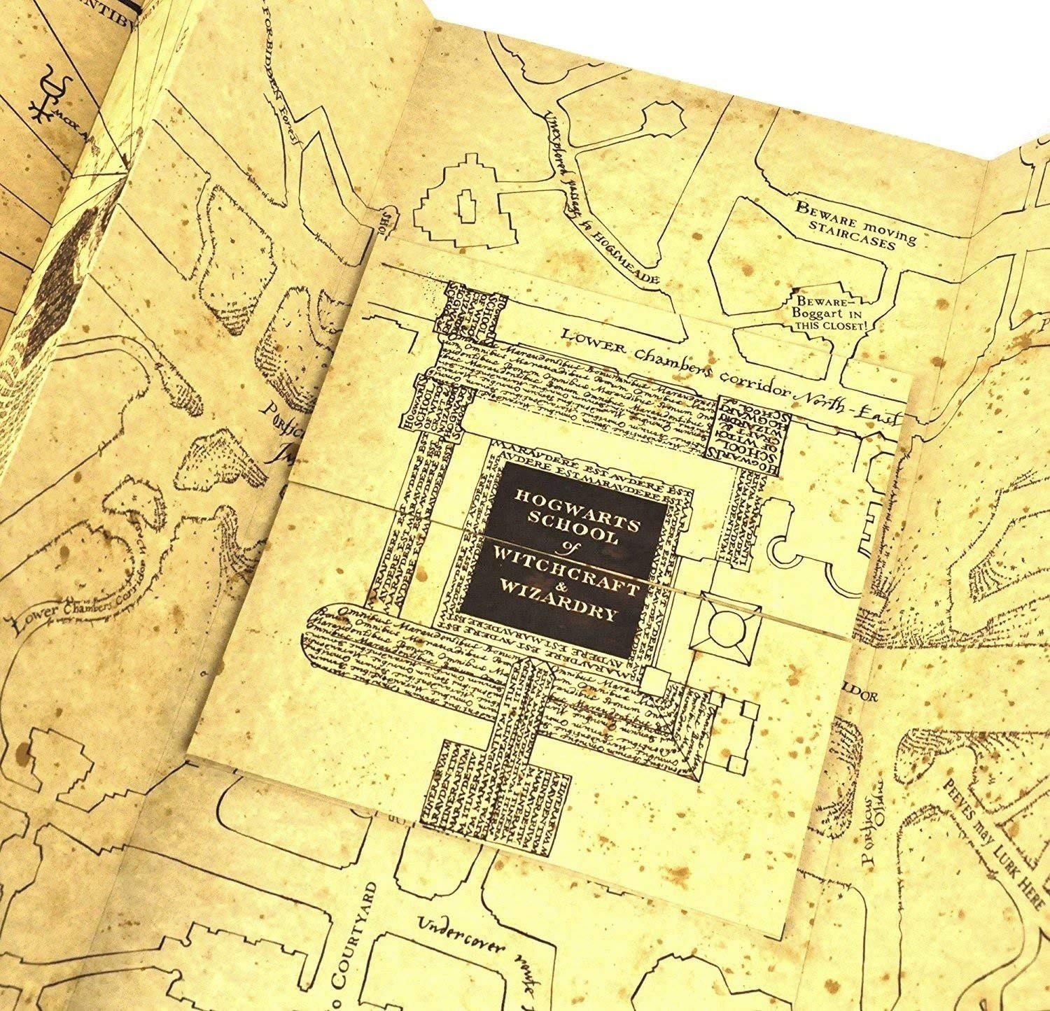 The Noble Collection Harry Potter - Marauder's Map Prop Replica (NN7888) 3
