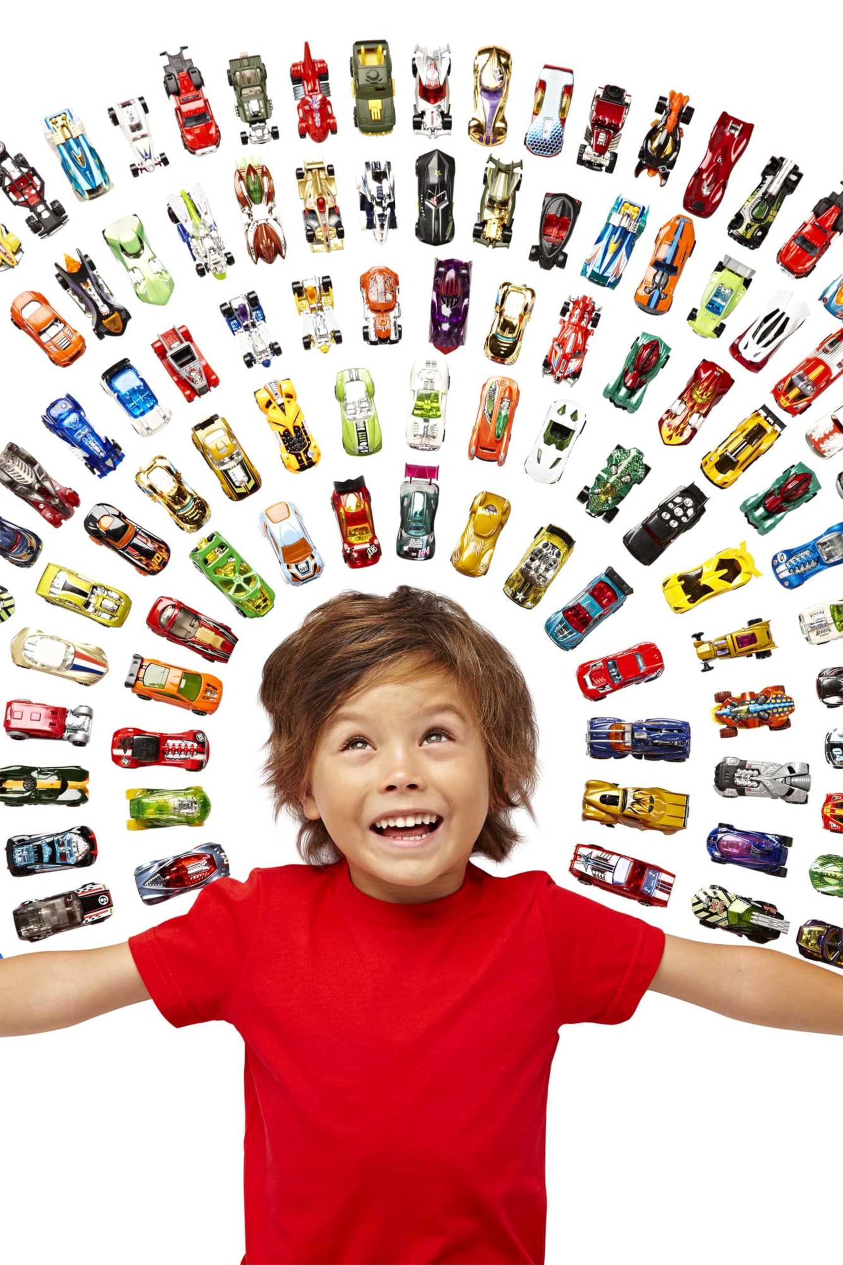 Hot Wheels 5785 Basic Die Cast Vehicle - 1:64 Scale | Assorted Models/Colors | Shock Resistant 3