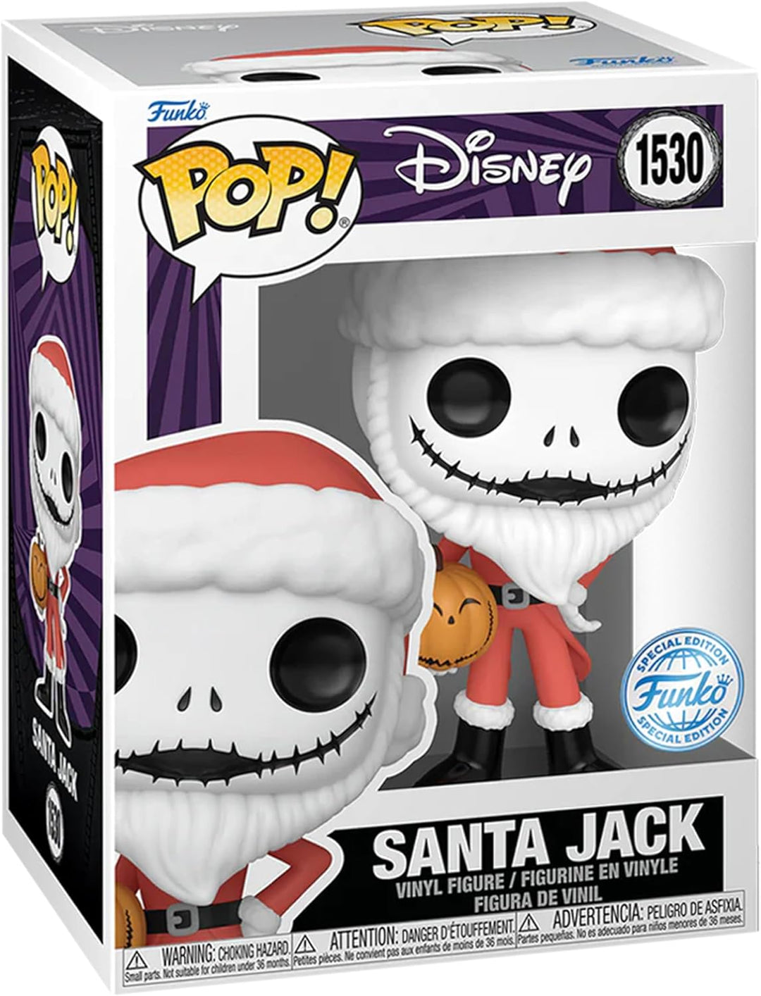 Funko Pop! - Santa Jack Vinyl Figure (The Nightmare Before Christmas)