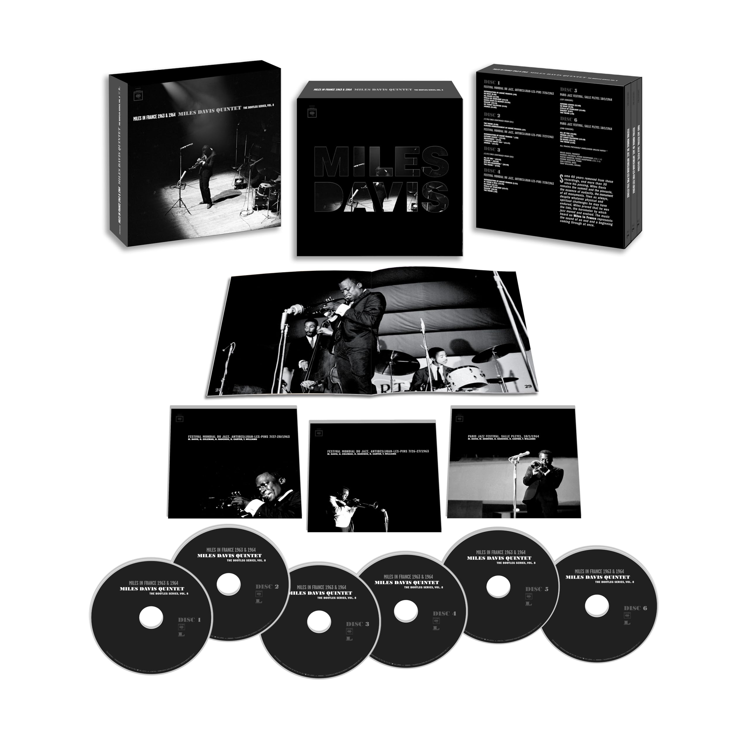 Miles Davis - Miles In France 1963 & 1964: The Bootleg Series, Vol. 8 [Audio CD] 3
