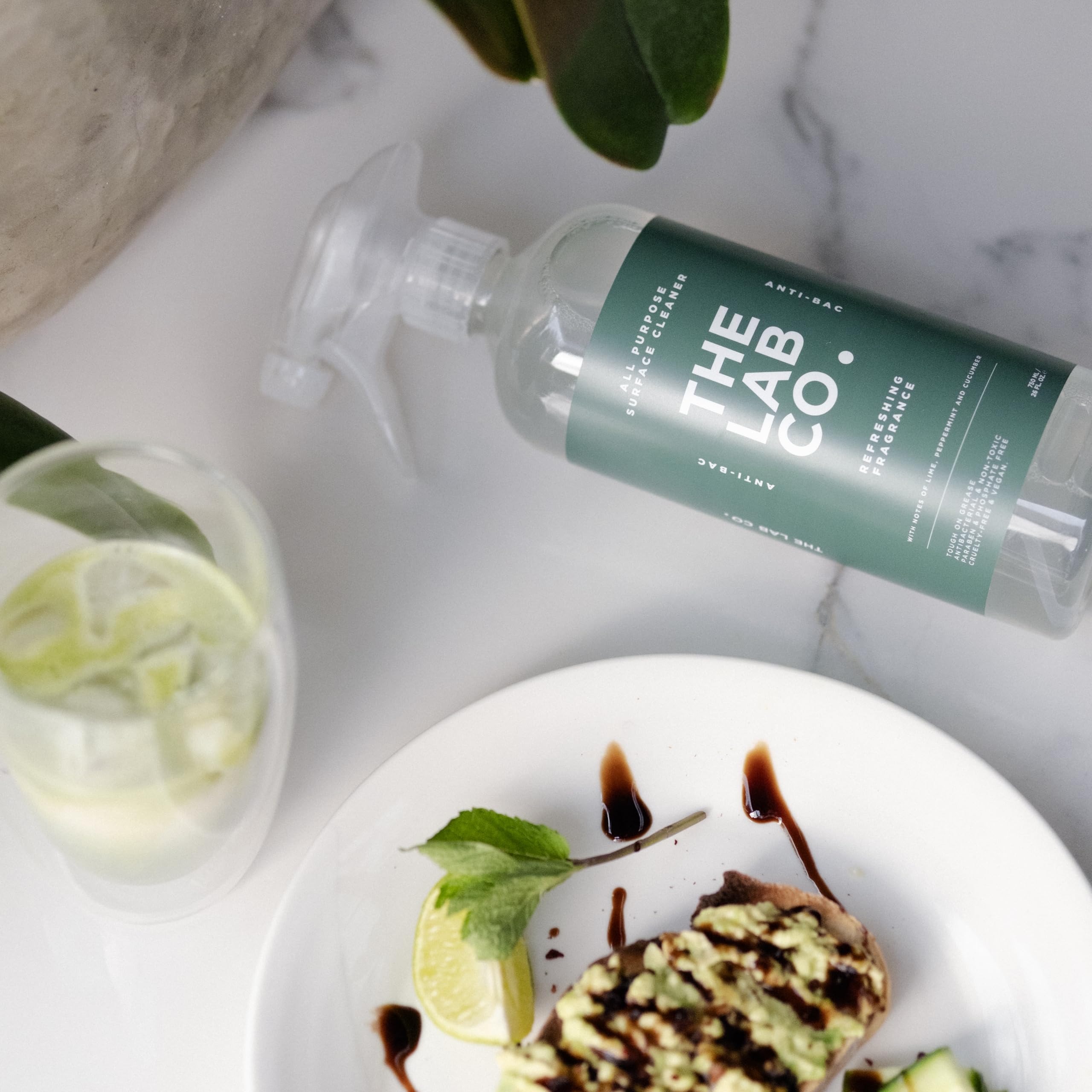 The Lab Co. Antibacterial All Purpose Cleaner - Kills Bacteria | Streak Free | 750ml 8