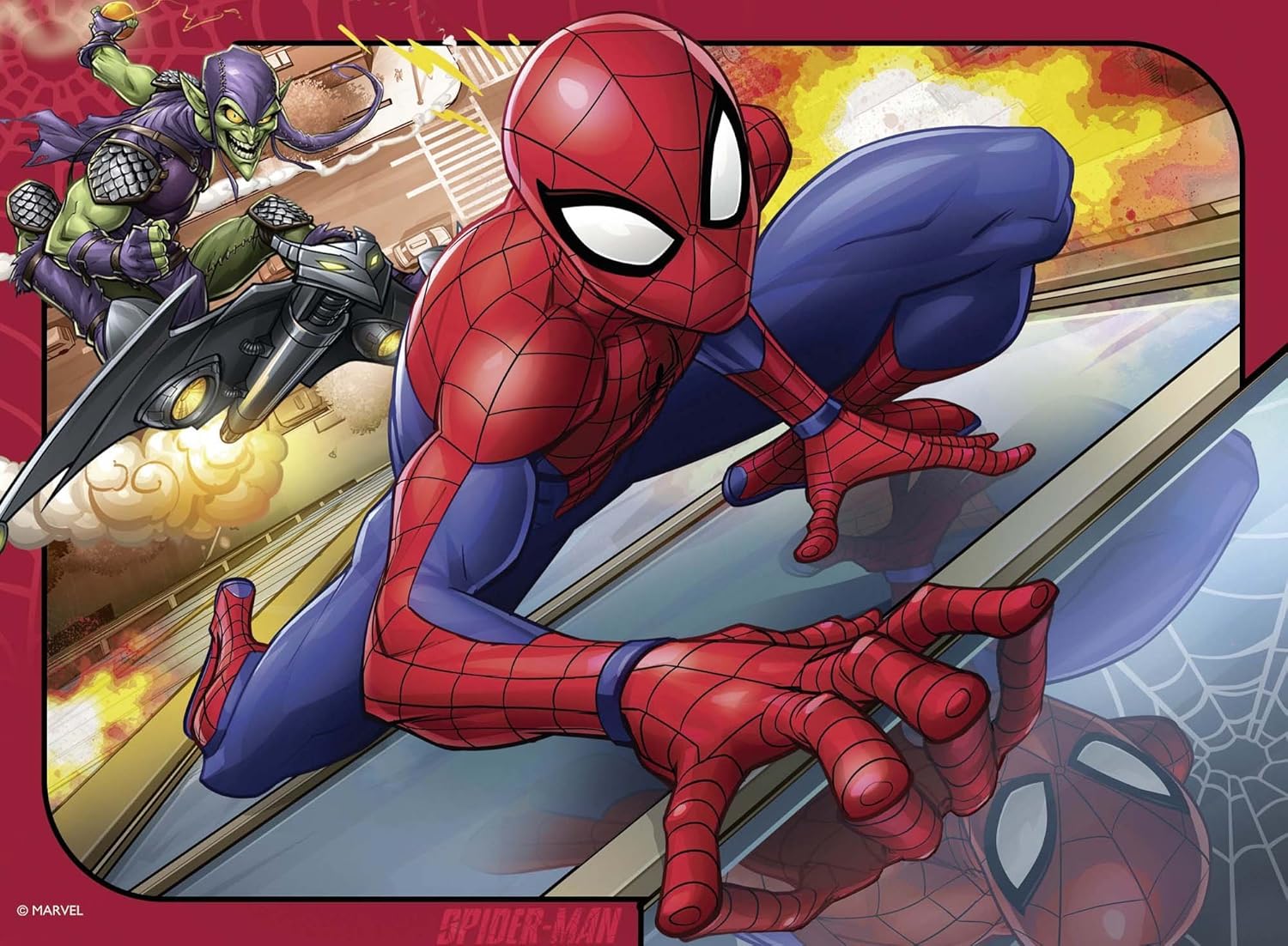 Ravensburger Marvel Spider-Man 4-in-1 Jigsaw Puzzle Set - 12, 16, 20, 24 Pieces for Kids Ages 3+ 8