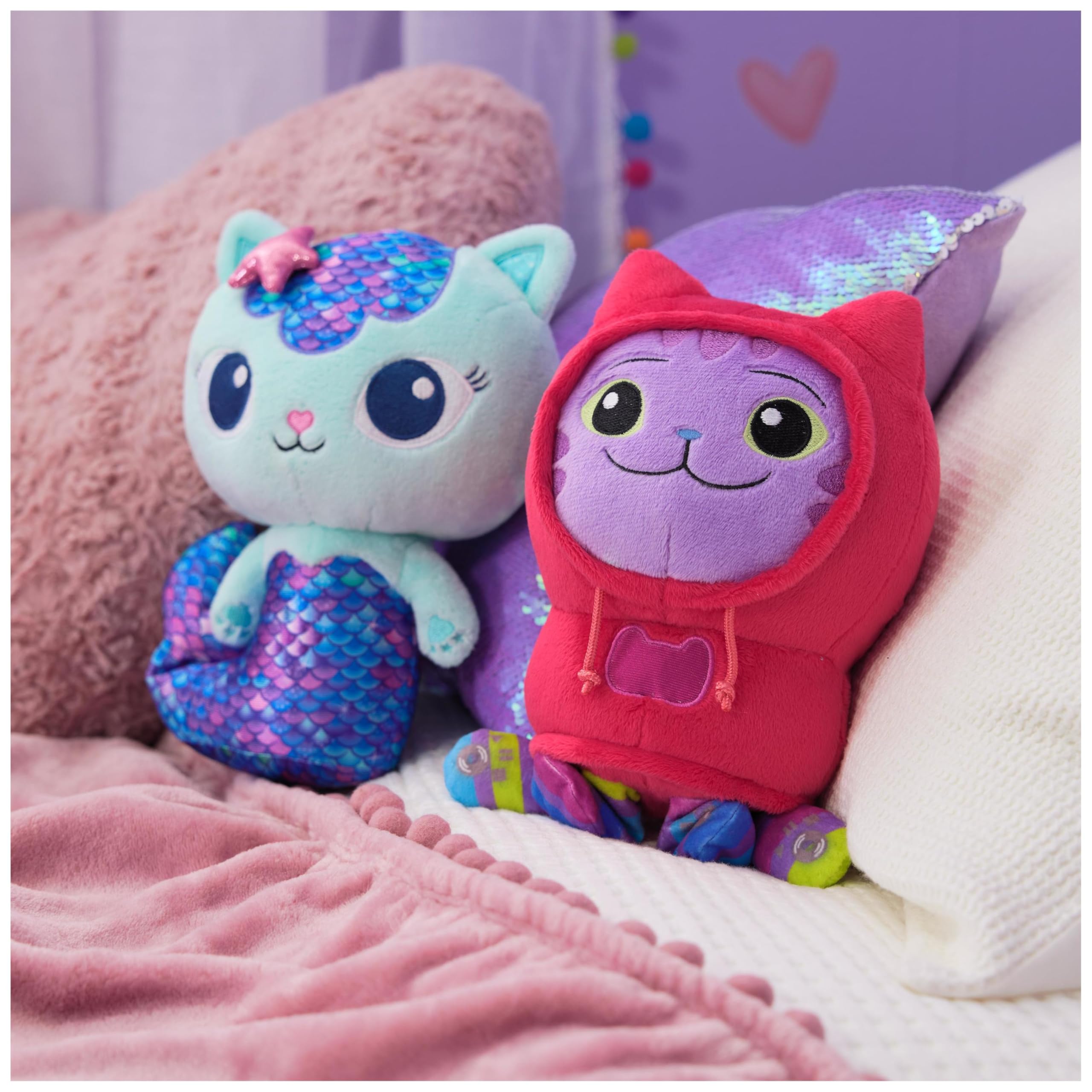 DJ Catnip Move & Groove Plush Toy - Interactive 25cm Gabby’s Dollhouse Figure 8