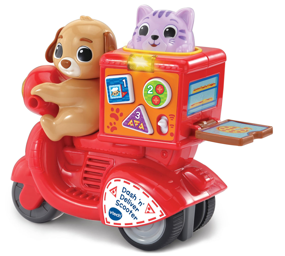 VTech Baby Dash 'n’ Deliver Scooter - English - Ages 12-36 Months