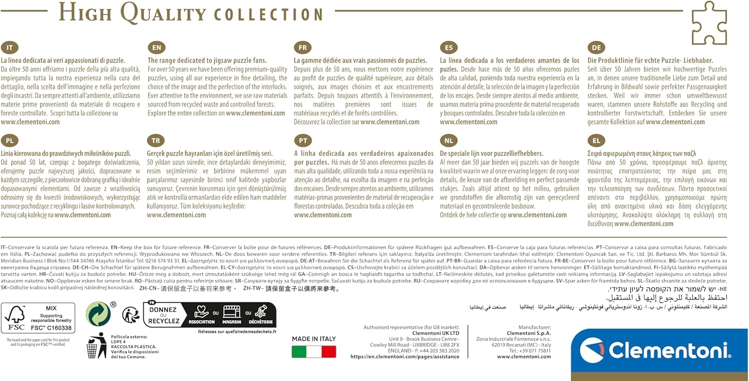 Clementoni 1000 Piece Panoramic Jigsaw Puzzle: Harry Potter - Adult Puzzle 8