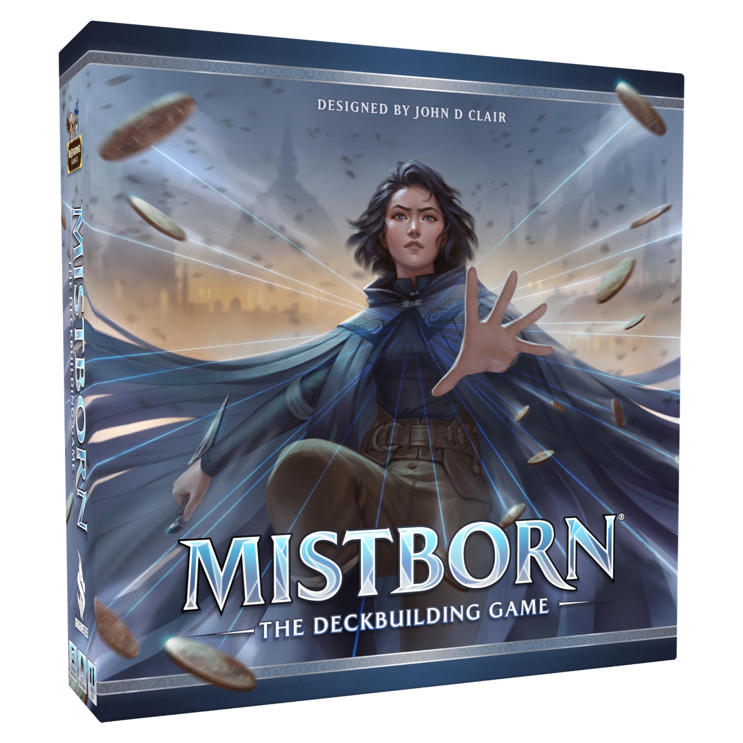 Brotherwise Games Mistborn Deckbuilding Game - 1 to 4 Players | English | Resin