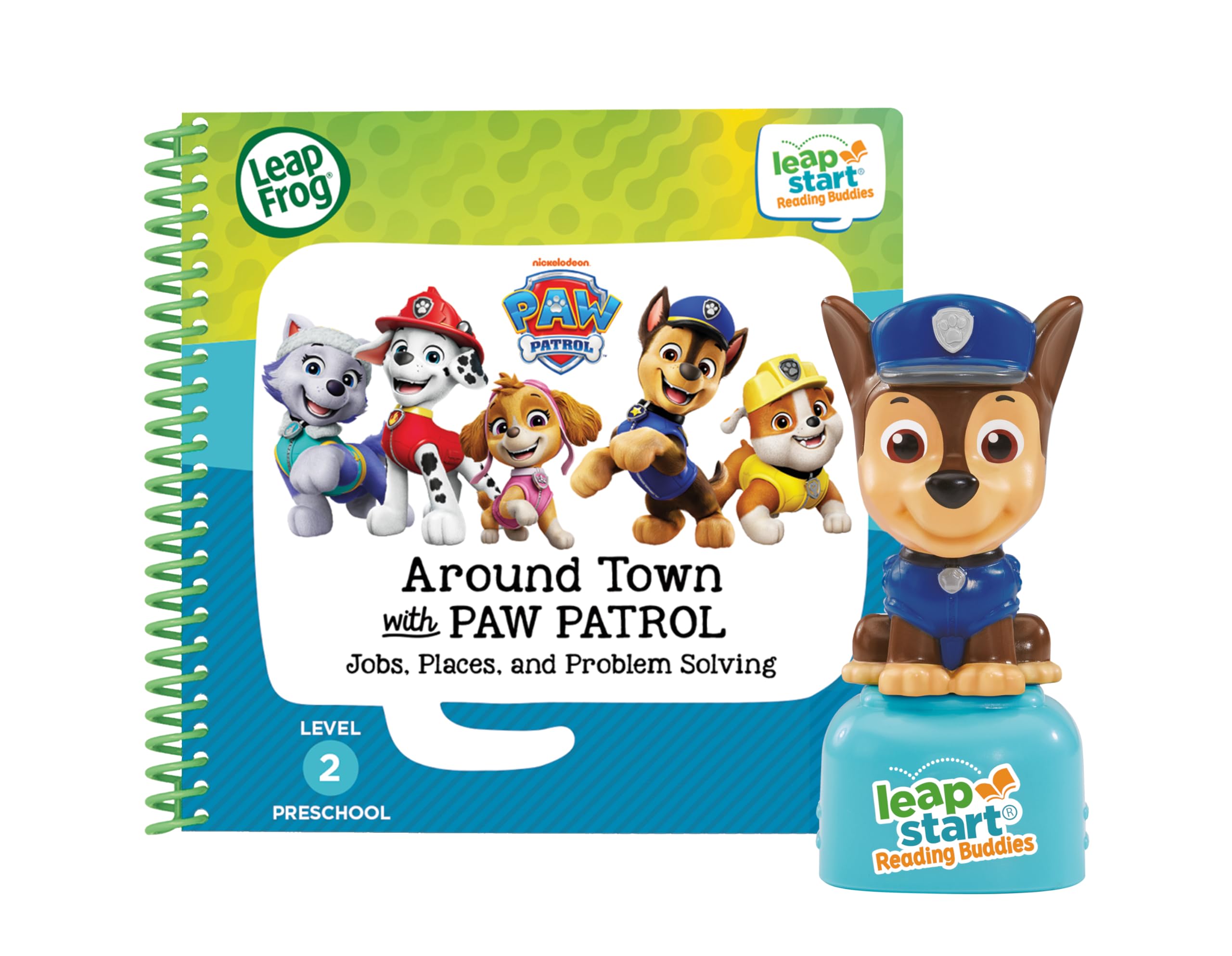 LeapFrog LeapStart Reading Buddies: Around Town With PAW Patrol - Interactive Learning for Ages 3-6 1