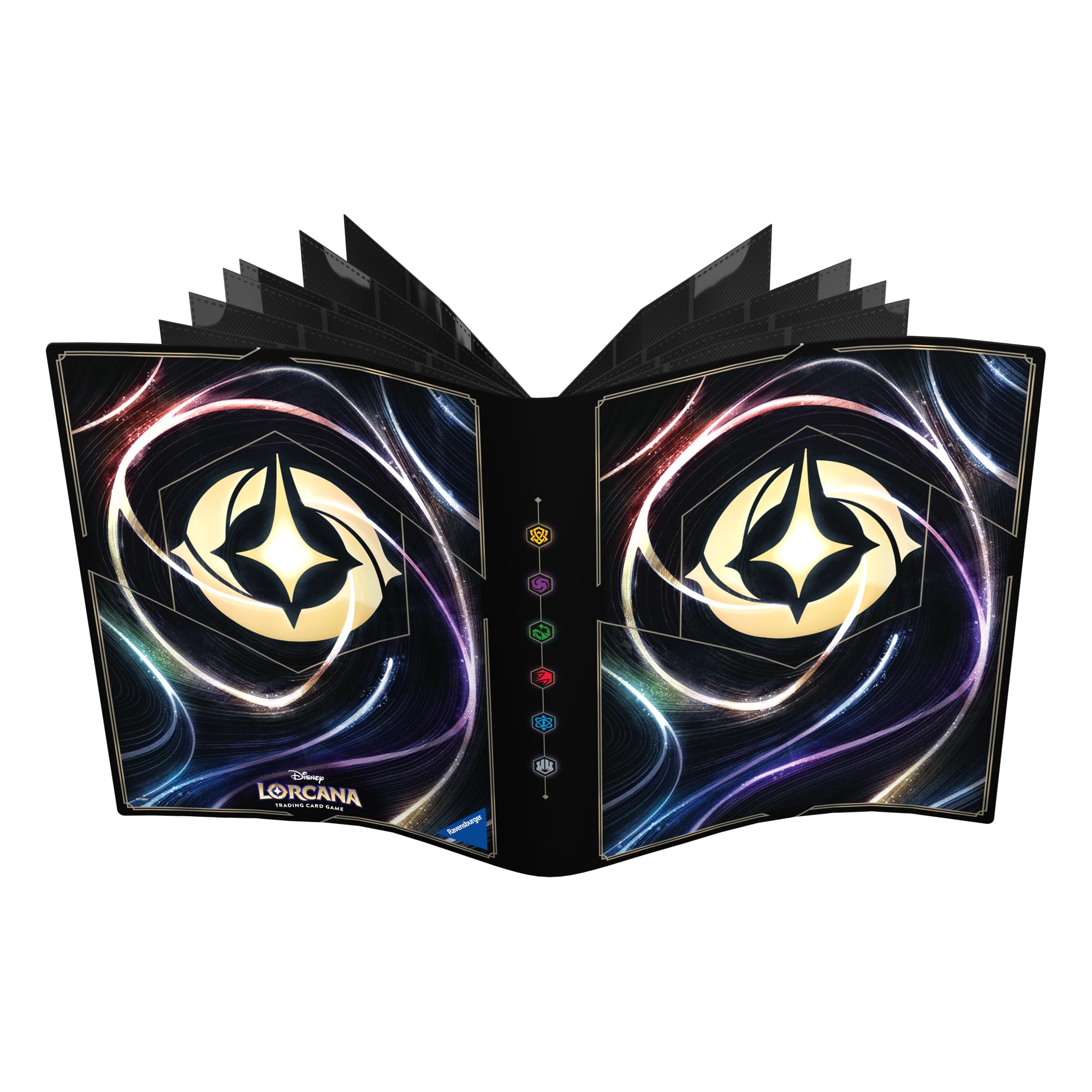 Ravensburger Disney Lorcana TCG Card Portfolio - Burgundy Trading Card Storage 3