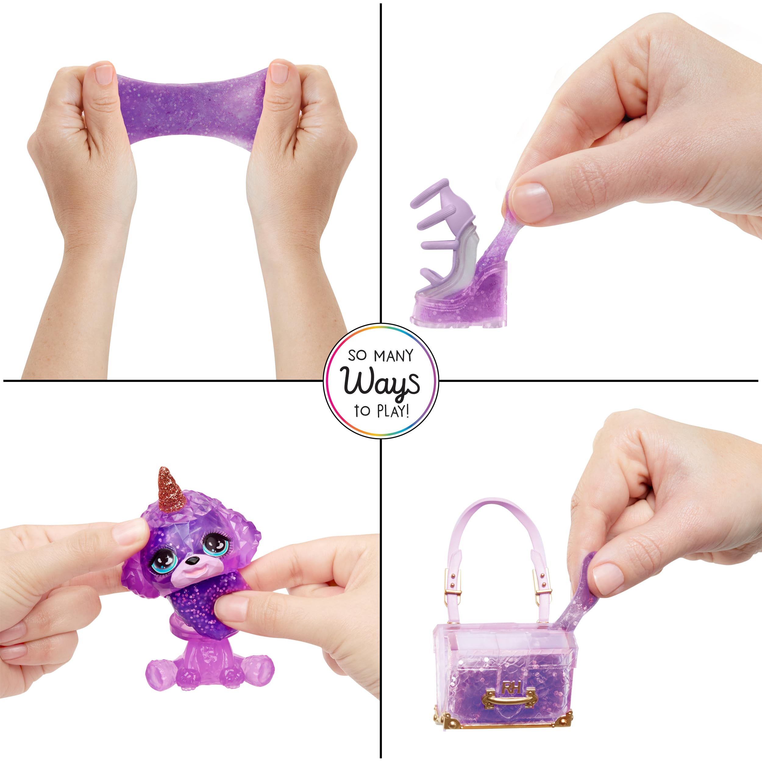 Rainbow High Violet Willow Fashion Doll with Sparkle Slime, Magical Pet & Customizable Accessories - Purple Shimmer Doll Playset for Ages 4-12 8
