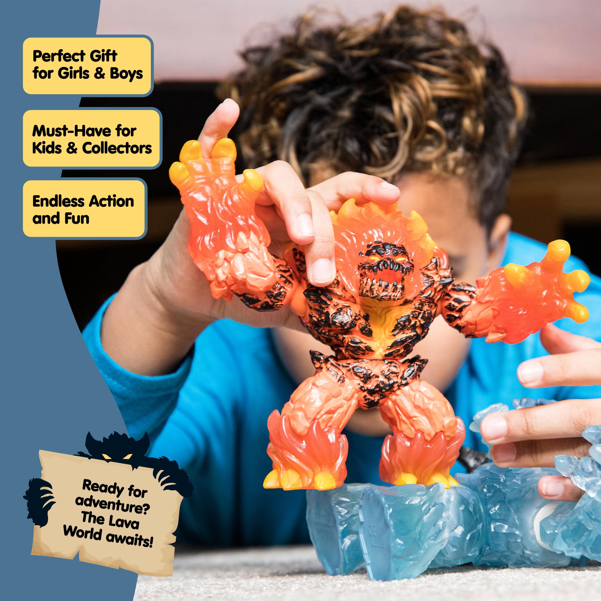 SCHLEICH Lava Smasher Eldrador Creatures Action Figure - Poseable Fantasy Monster Toy for Kids 7-14 7