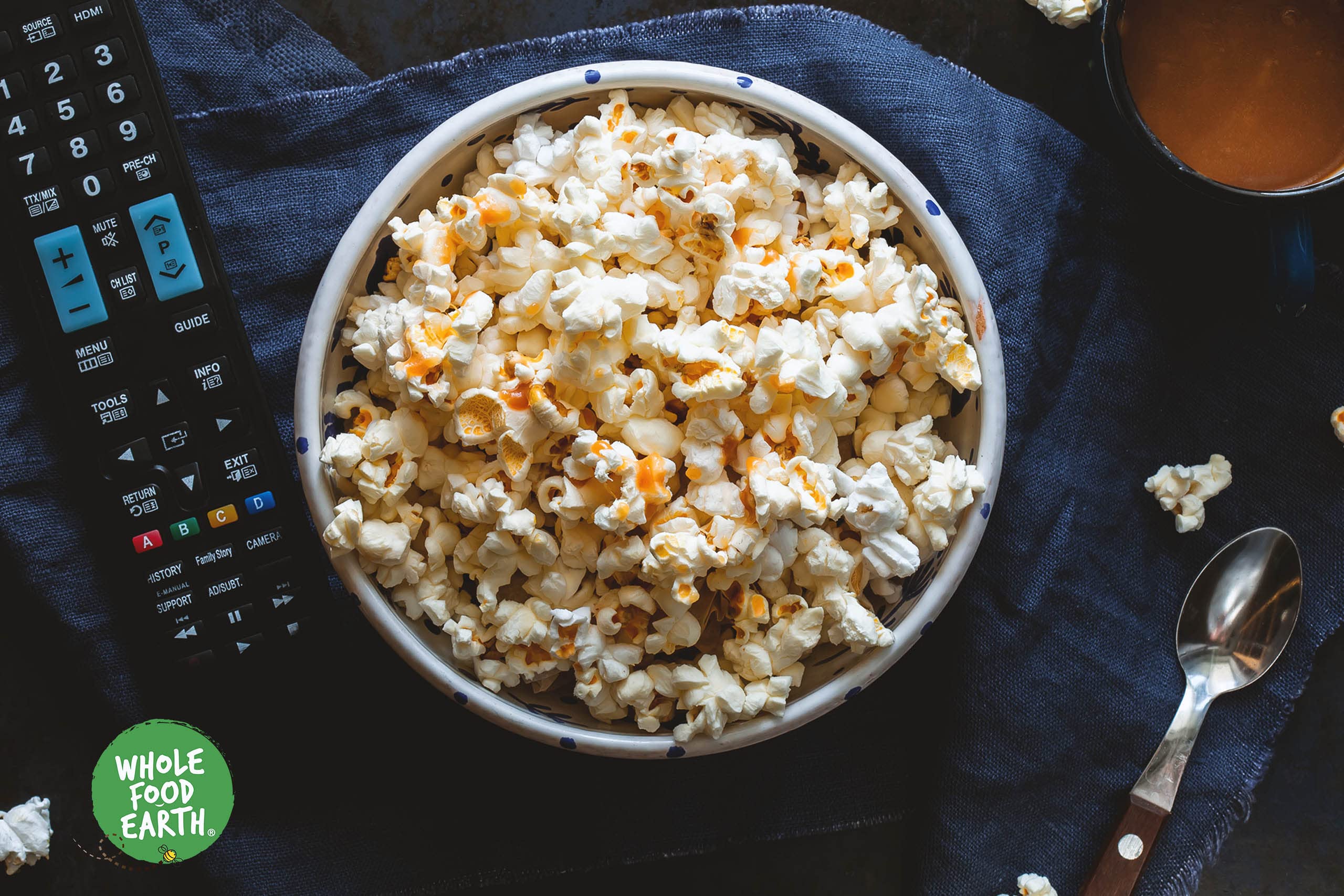 Wholefood Earth Popping Corn Kernels - 1 kg Bag | GMO-Free | Vegan Friendly 3