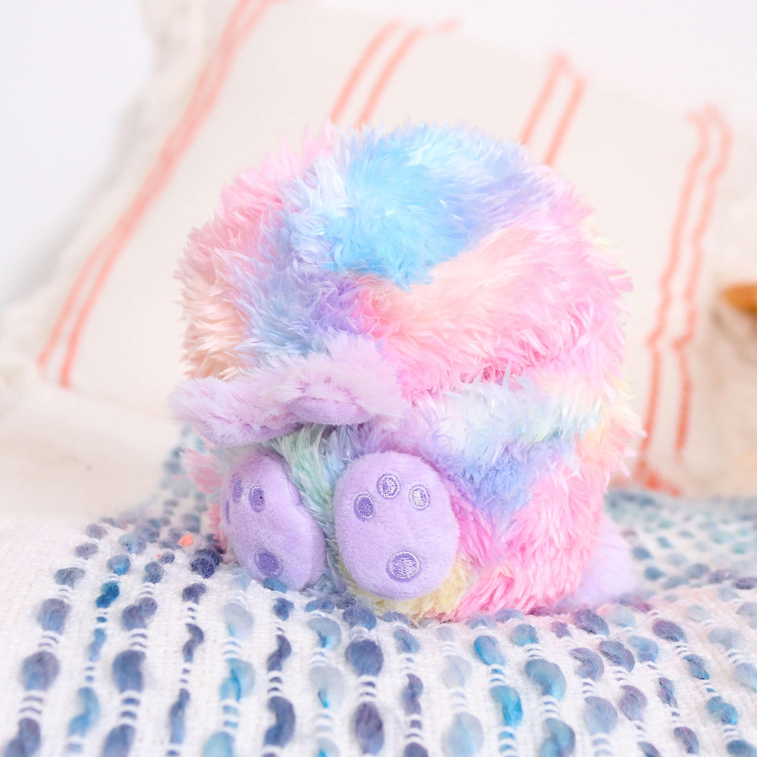 Curlimals Bo the Rainbow Bunny Interactive Plush Toy | Sensory Toy | Ages 3+ 6