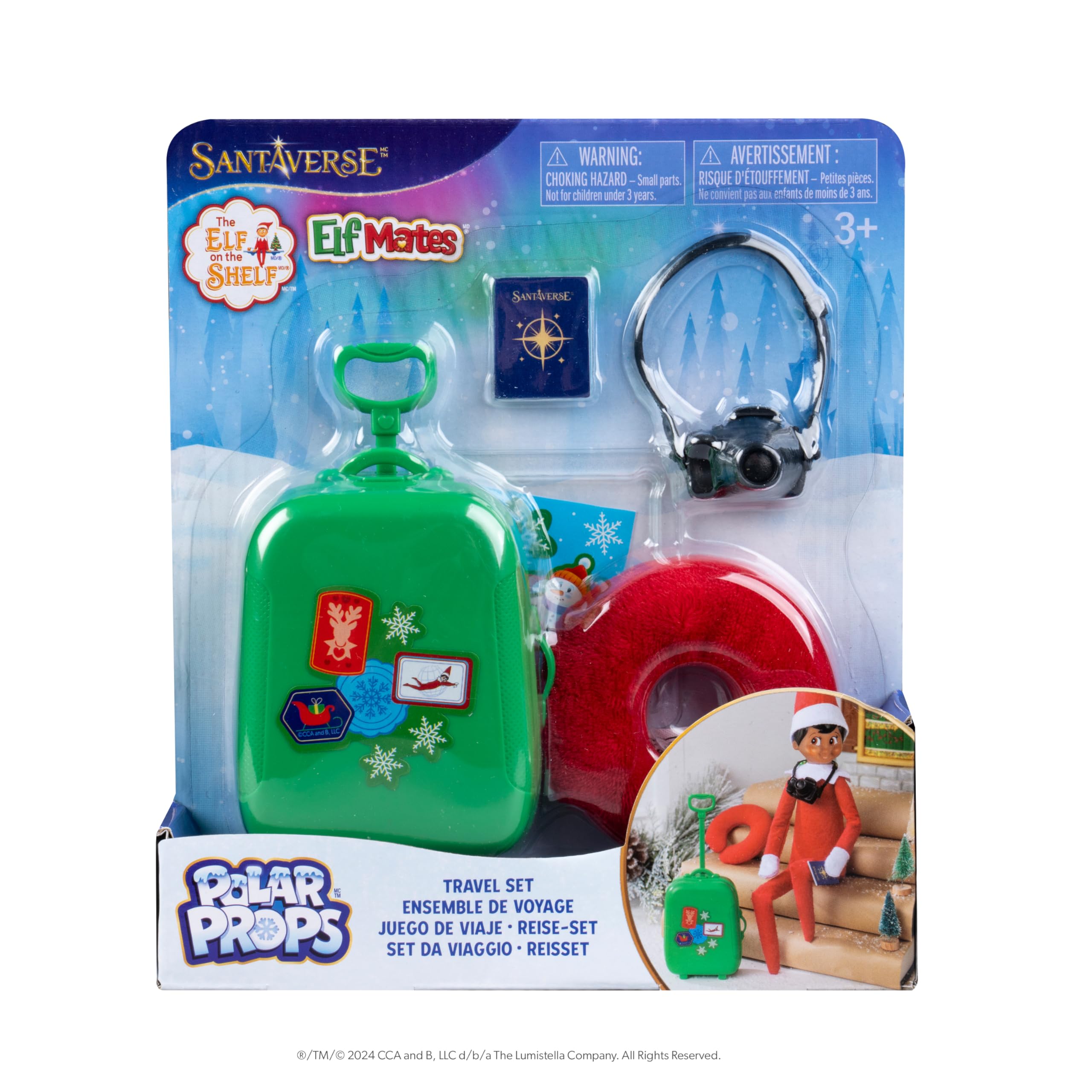 The Elf on the Shelf Polar Props Travel Set - Playset for 3 Years and Up