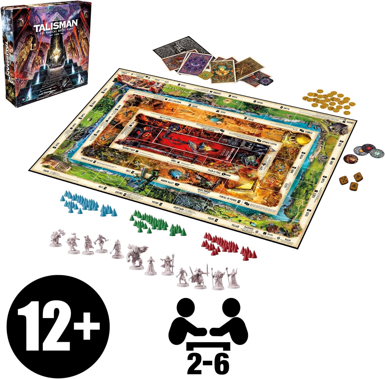 Avalon Hill Talisman: The Magical Quest Board Game 5th Edition 12