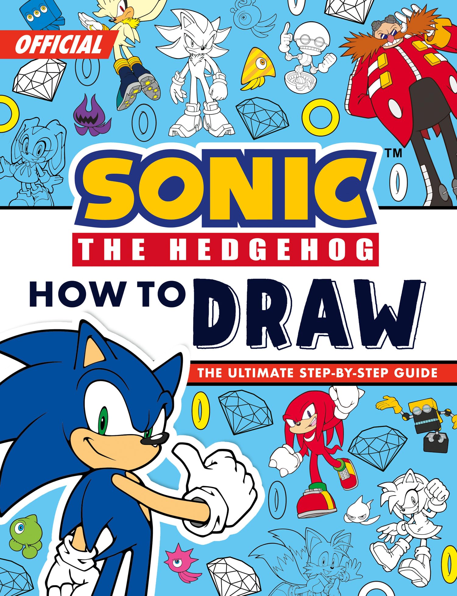 Farshore Sonic The Hedgehog How to Draw: Step-by-Step Guide for Ages 6-10 | Paperback