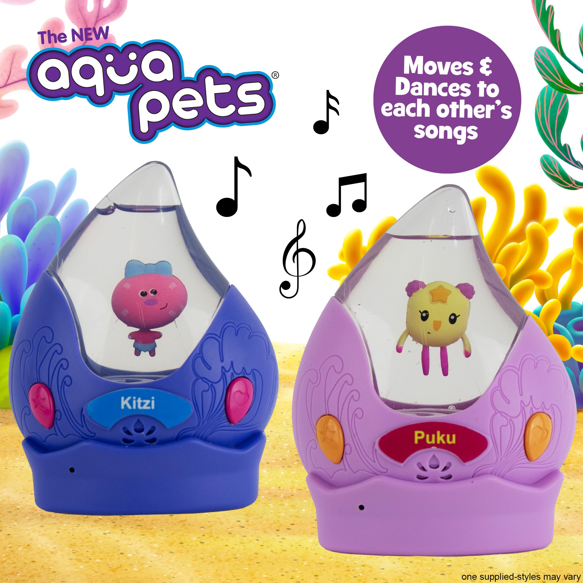 Aquapets Kitzi Interactive Dancing Pet with Musical Sounds 4