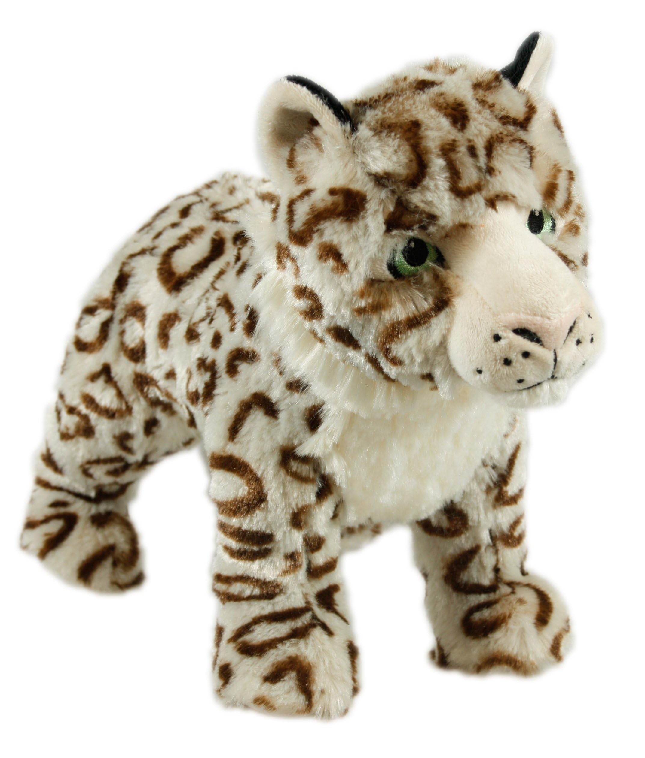Animal Instinct Snow Mates Sophia Snow Leopard Squeaky Plush Dog Toy | Small Size | Lightweight 1