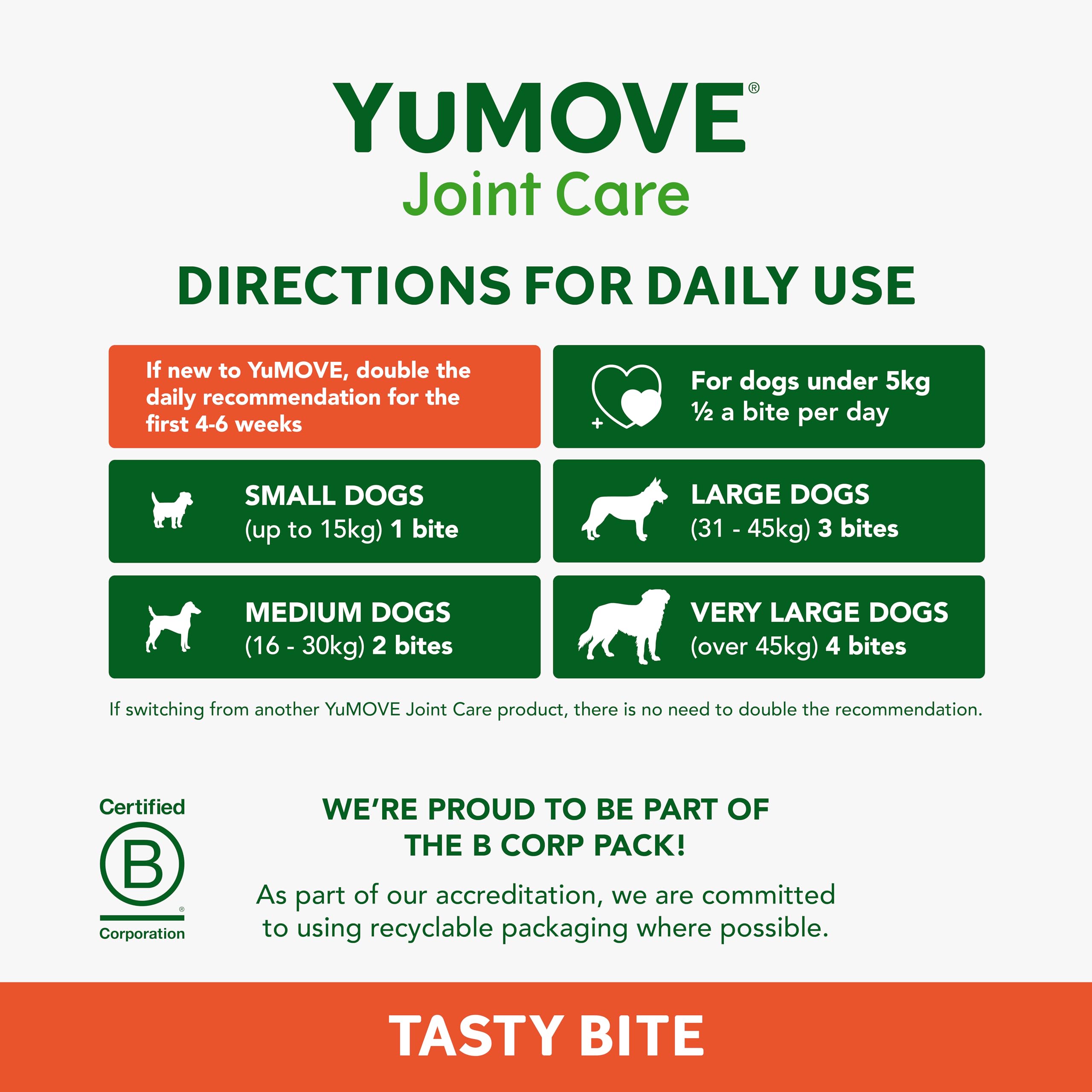 YuMOVE Joint Supplement for Dogs - Daily Bites for Young Dogs | 150 Chews 6