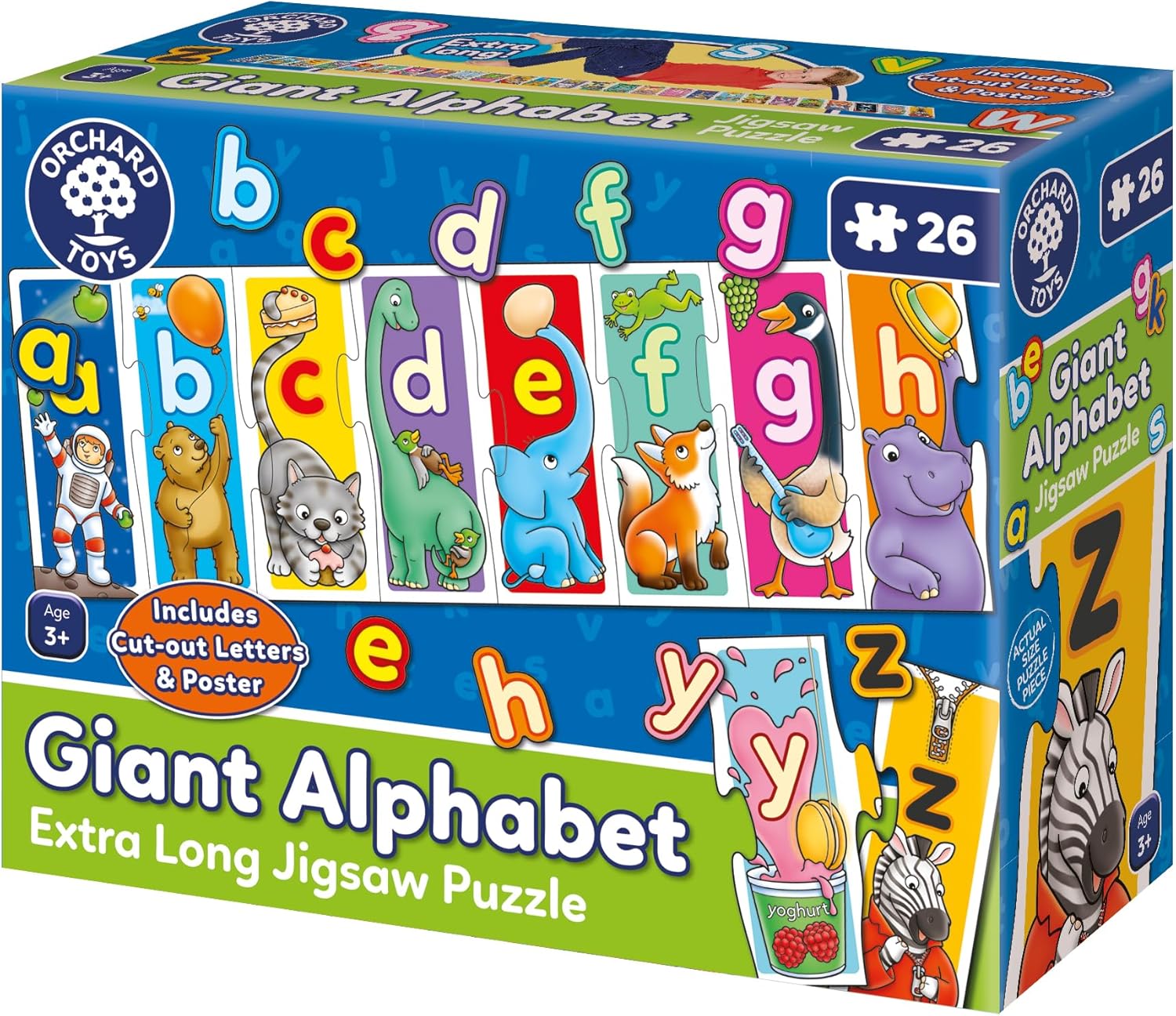 Orchard Toys Giant Alphabet Puzzle - Educational Jigsaw for Kids Aged 3+ 1