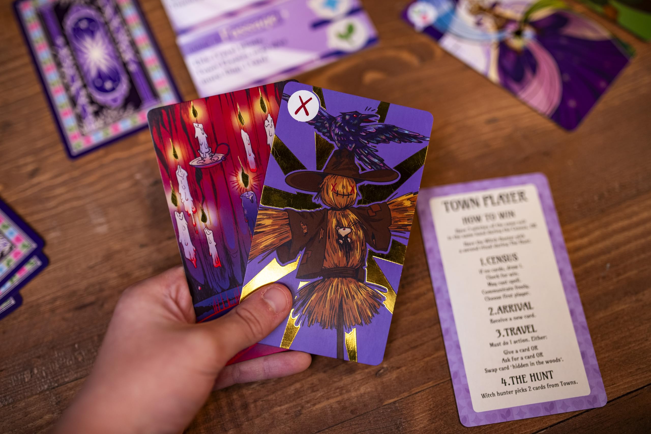 Good Games Publishing Curses & Covens - One Vs Many Witch Hunting Board Game | Ages 12+ 6