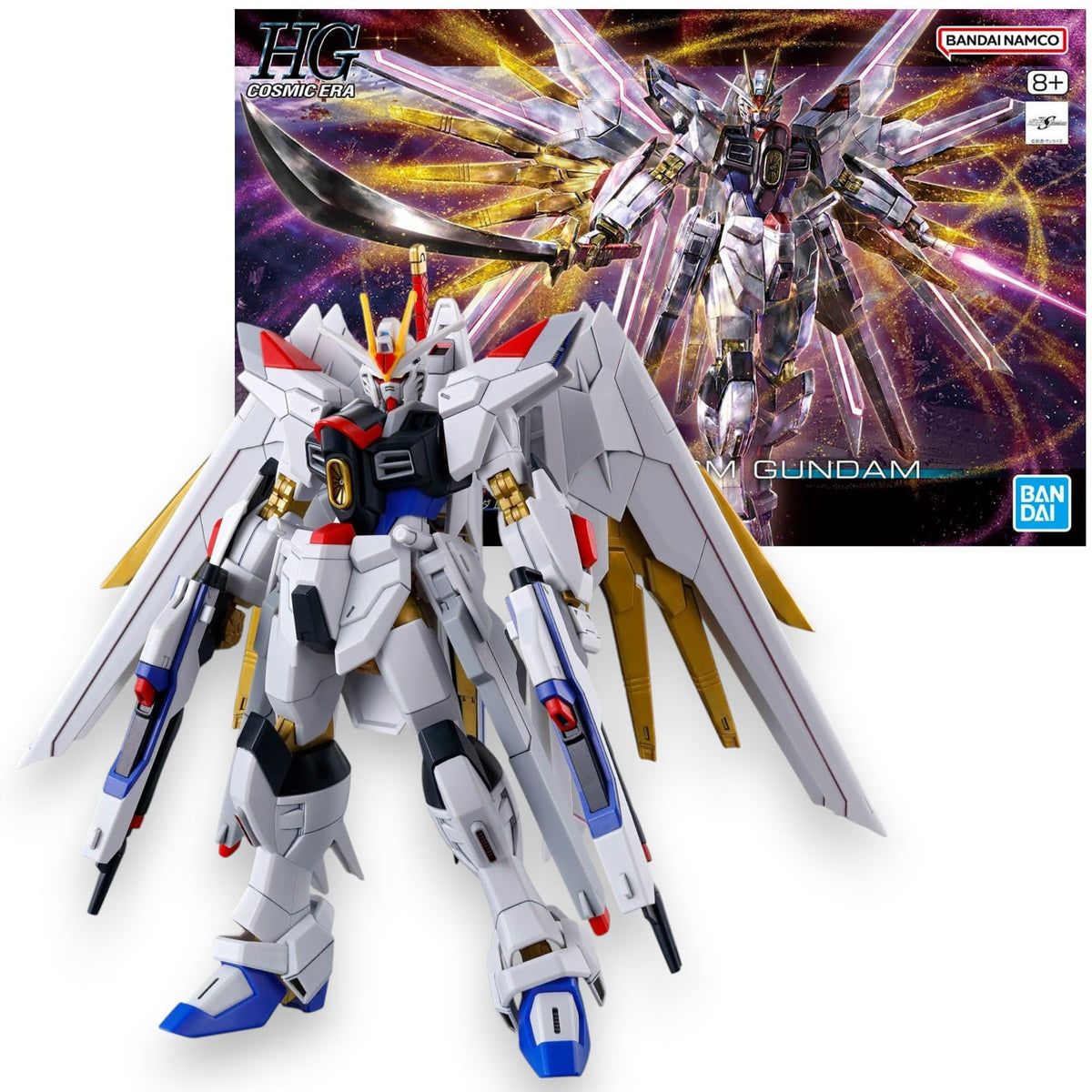 Bandai Hobby Mighty Strike Freedom Gundam Model Kit - HG 1/144