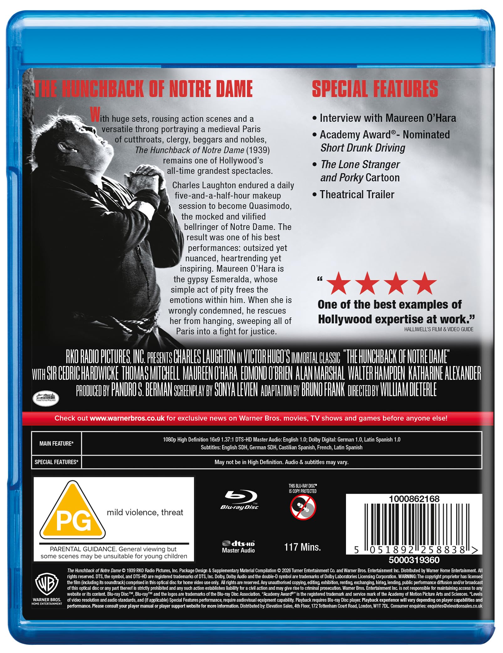 The Hunchback of Notre Dame [Blu-ray] 2