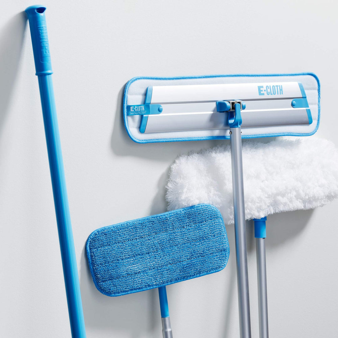 E-Cloth Flexi-Edge Floor & Wall Duster Head - Reusable Mop Head for Hard Floors & Surfaces
