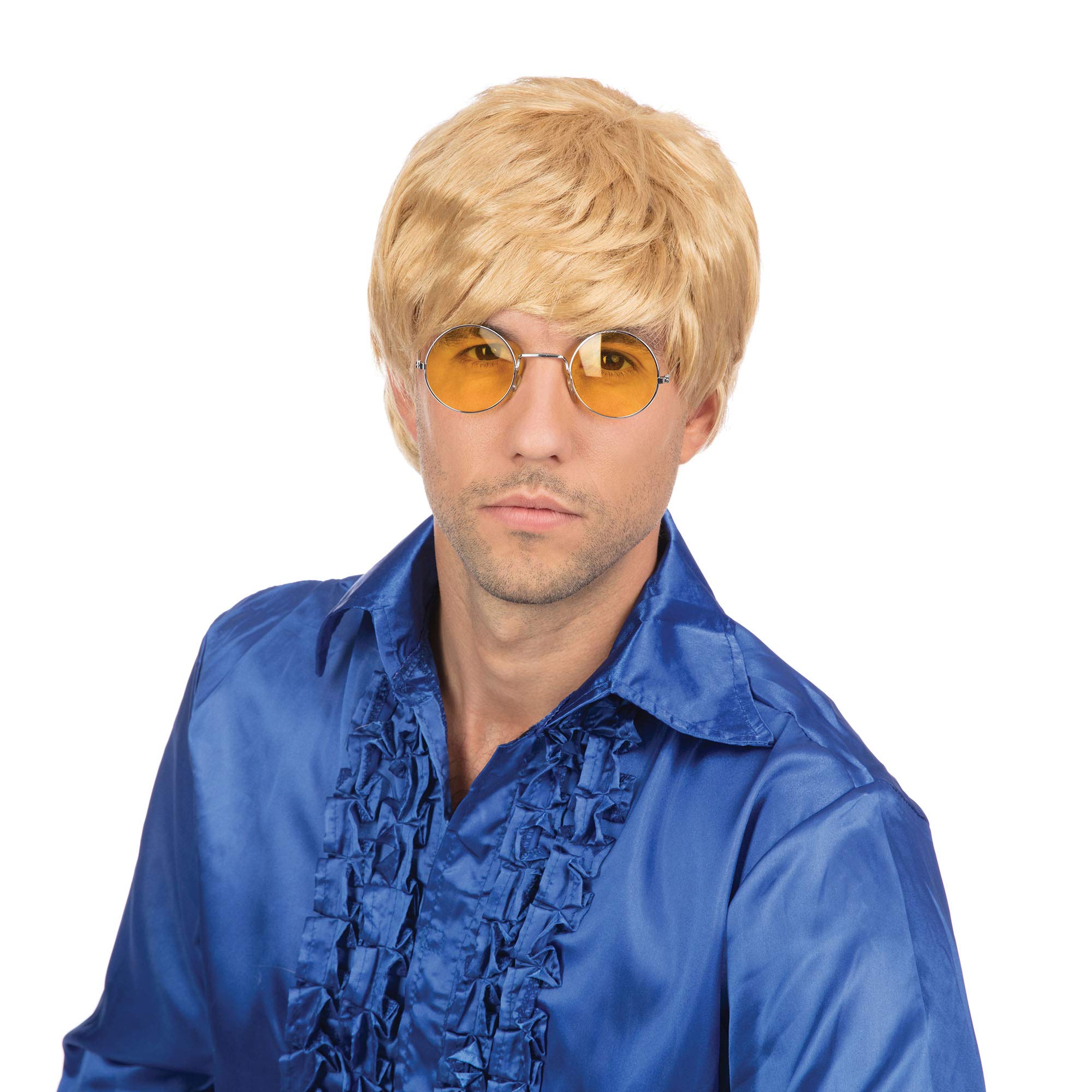 Bristol Novelty BW067 Male Wig Short Ginger One Size 3