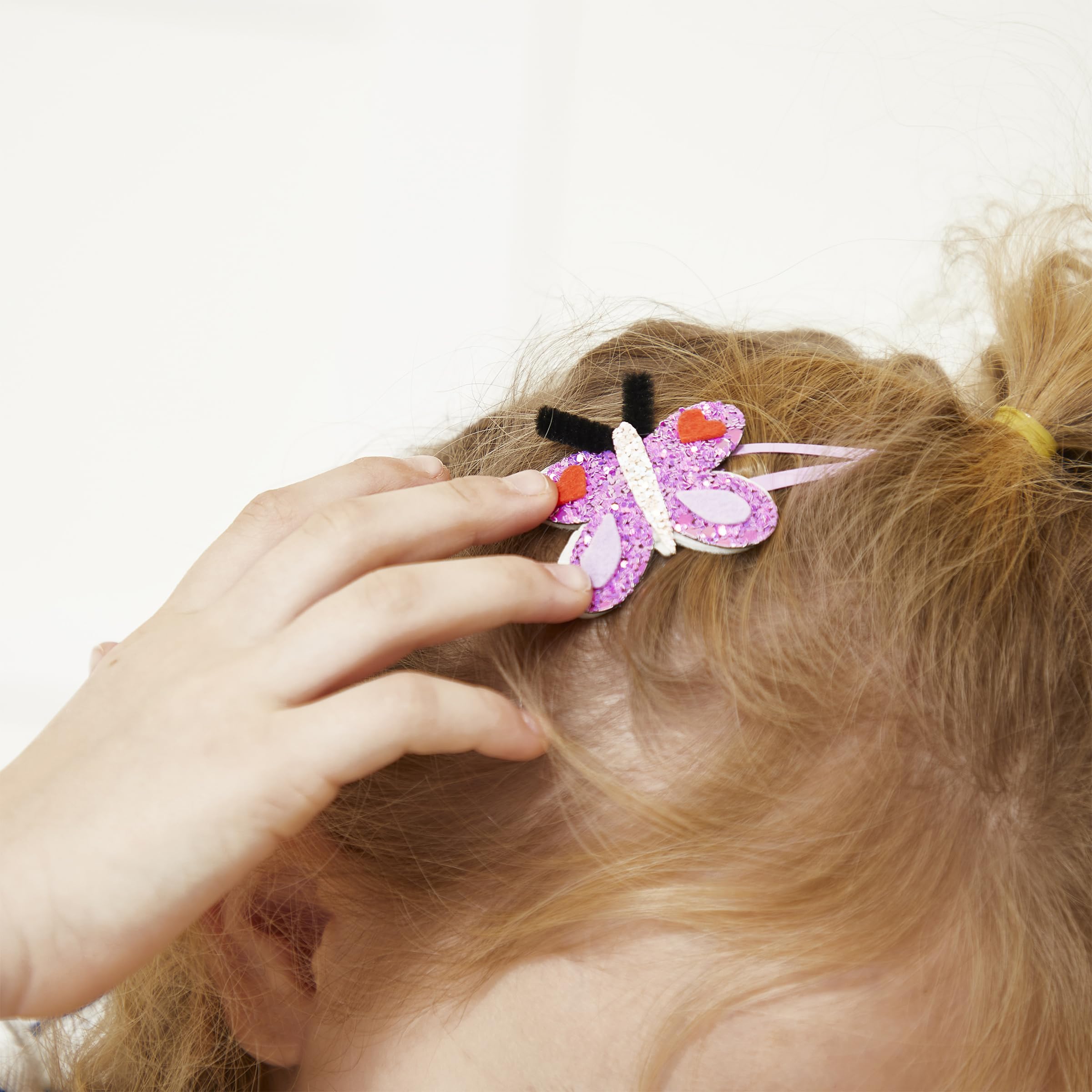 Janod Flower Garden Hair Clip Jewellery Making Kit | Ages 5-10 | Develops Fine Motor Skills 5