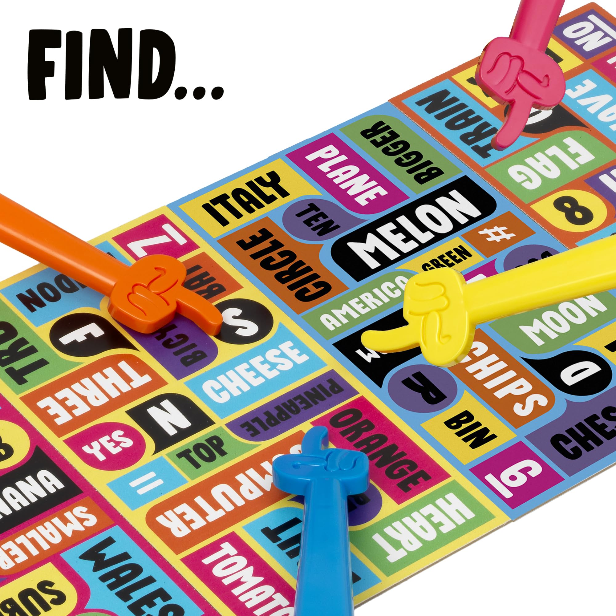 Ideal Smash Down: Think! Find! SMASH! Fast-Paced Trivia Party Game 5