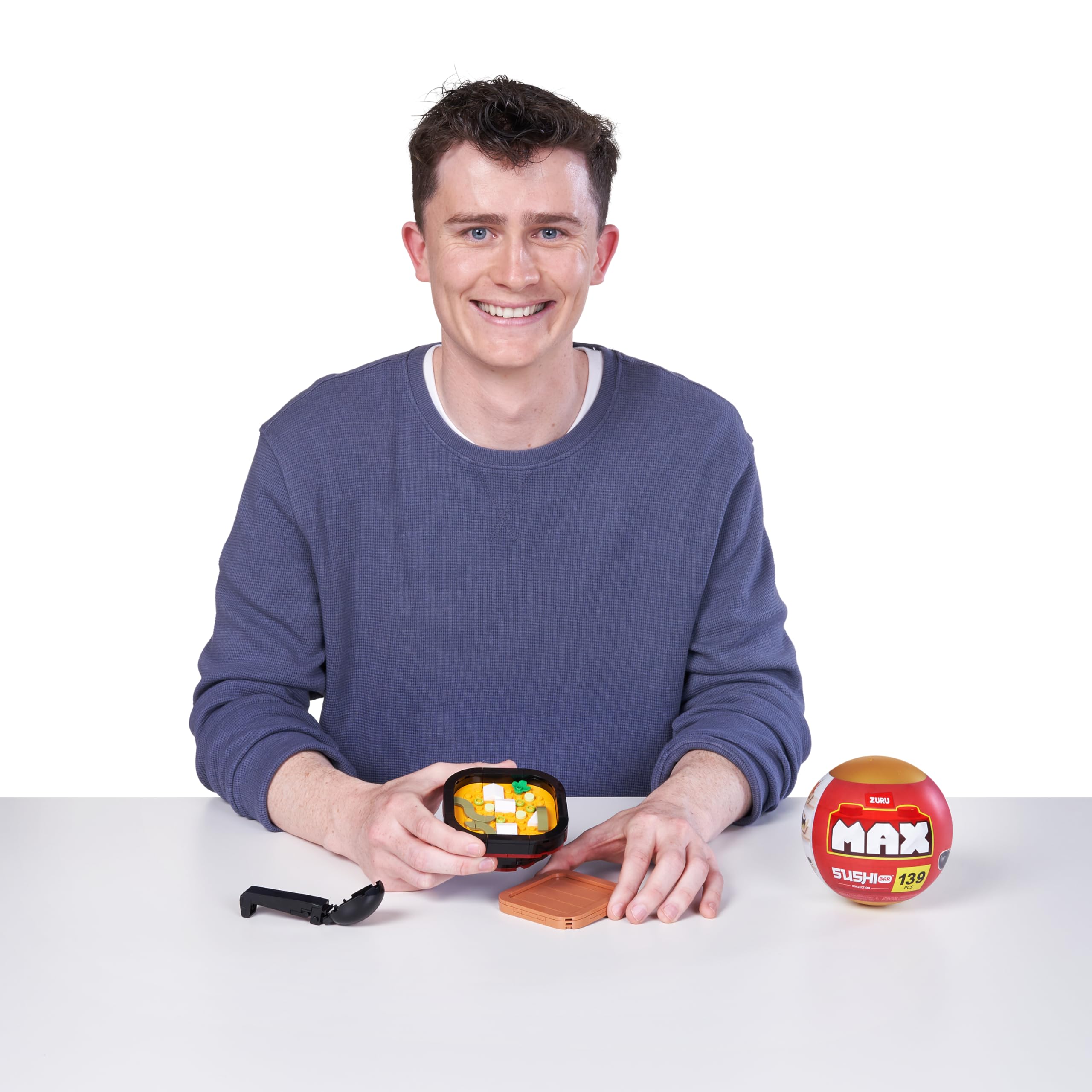 Max Build More Premium Sushi Bar Collection - 139-Piece Building Set for Ages 3+ 8