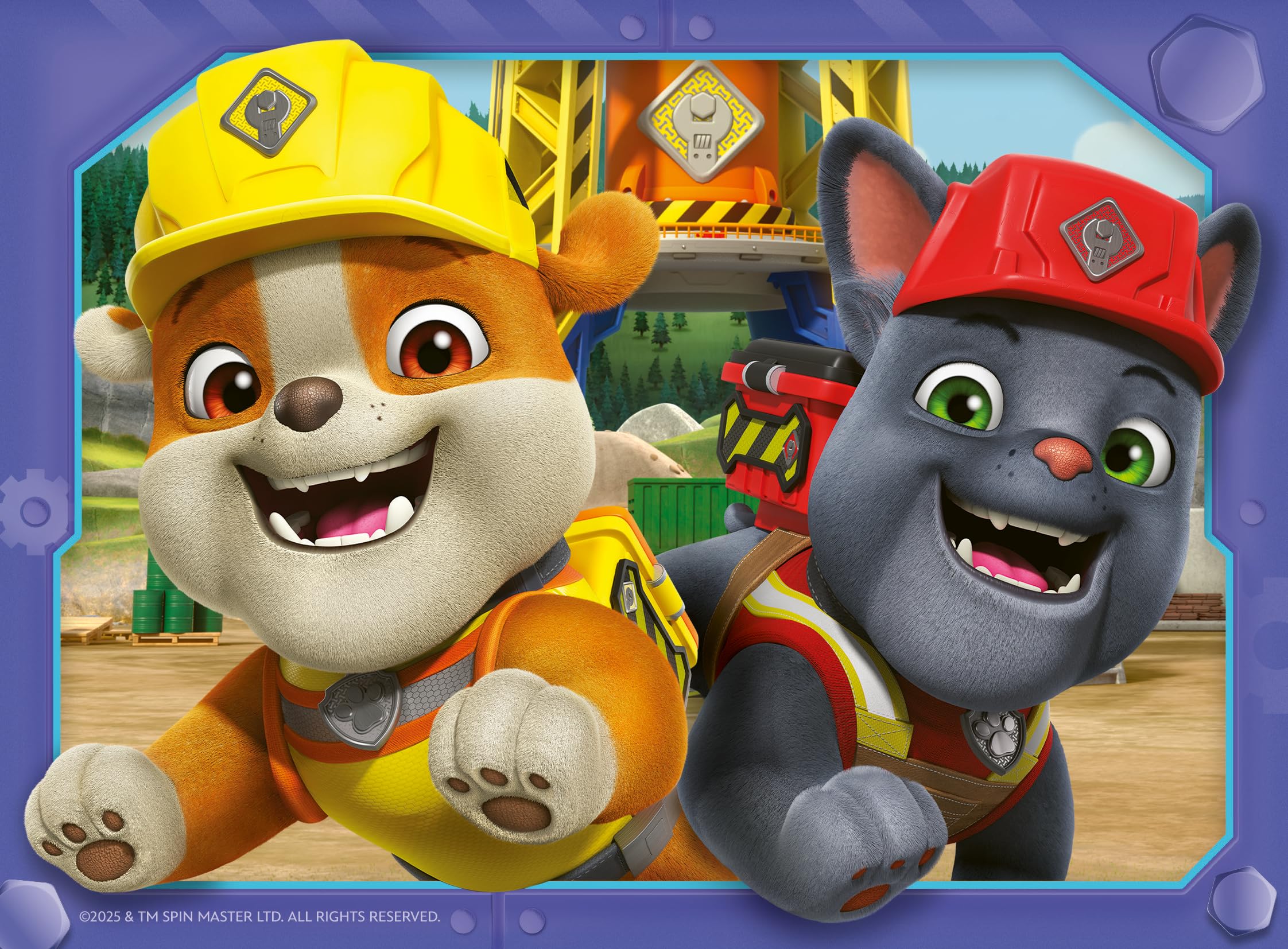 Ravensburger Rubble & Crew 4-in-1 Puzzle Pack - 12, 16, 20, 24 Piece Jigsaw Puzzles for Kids 13