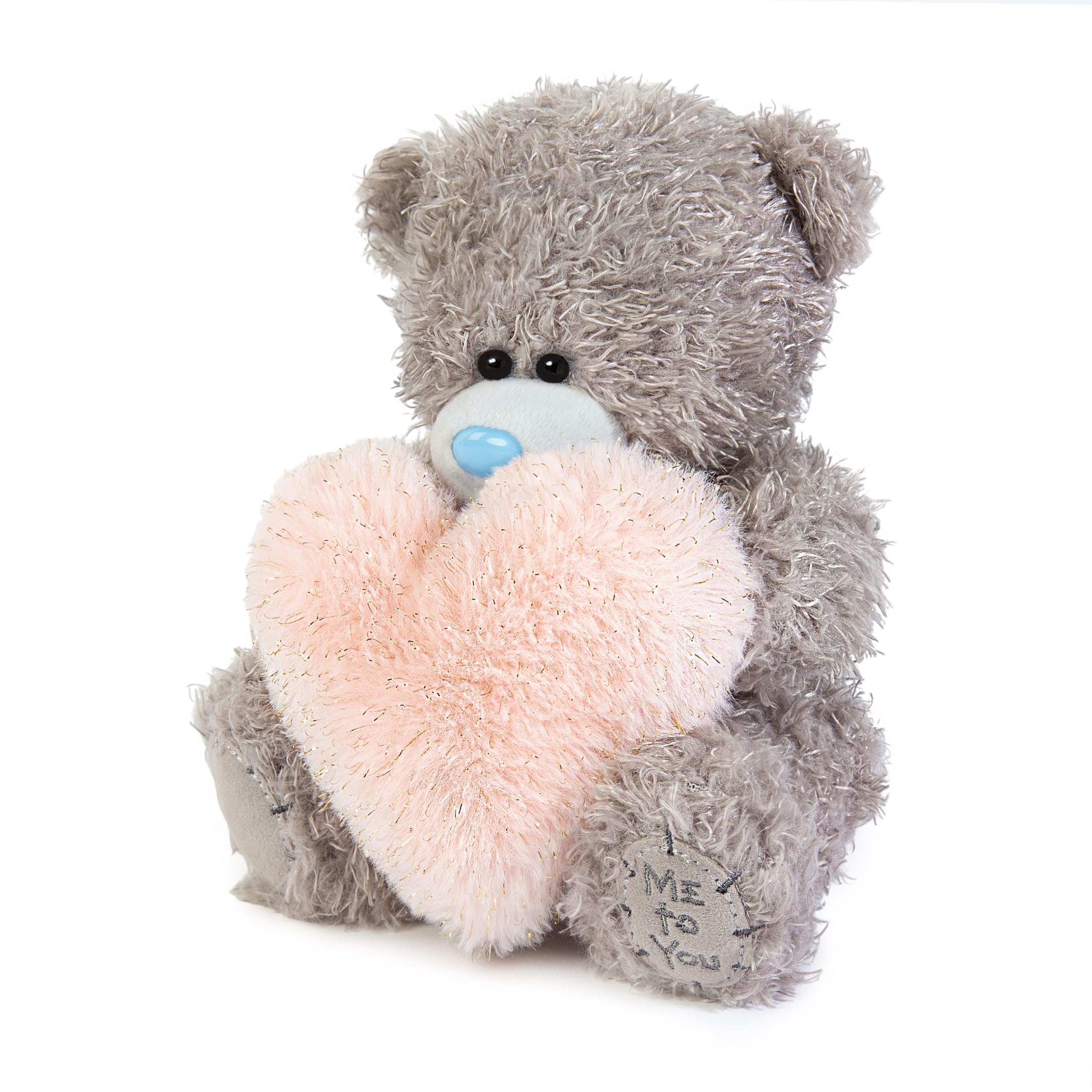 Me To You Bear Tatty Teddy Plush 15cm High 'With Love' Bear Holding Fluffy Heart