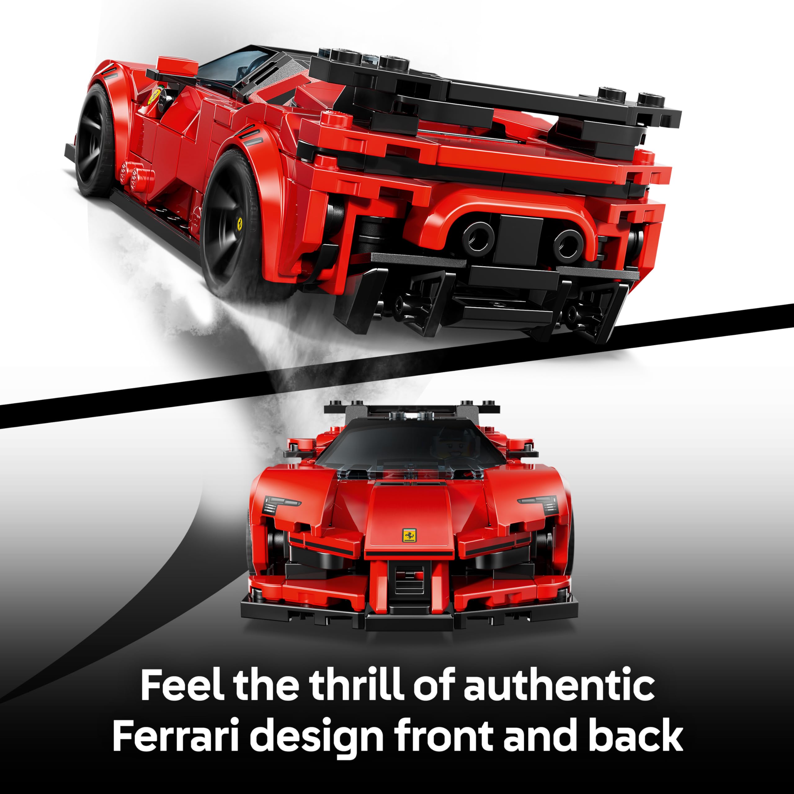 LEGO Speed Champions Ferrari SF90 XX Stradale Sports Car Toy Set 77254 for Ages 9+ 3