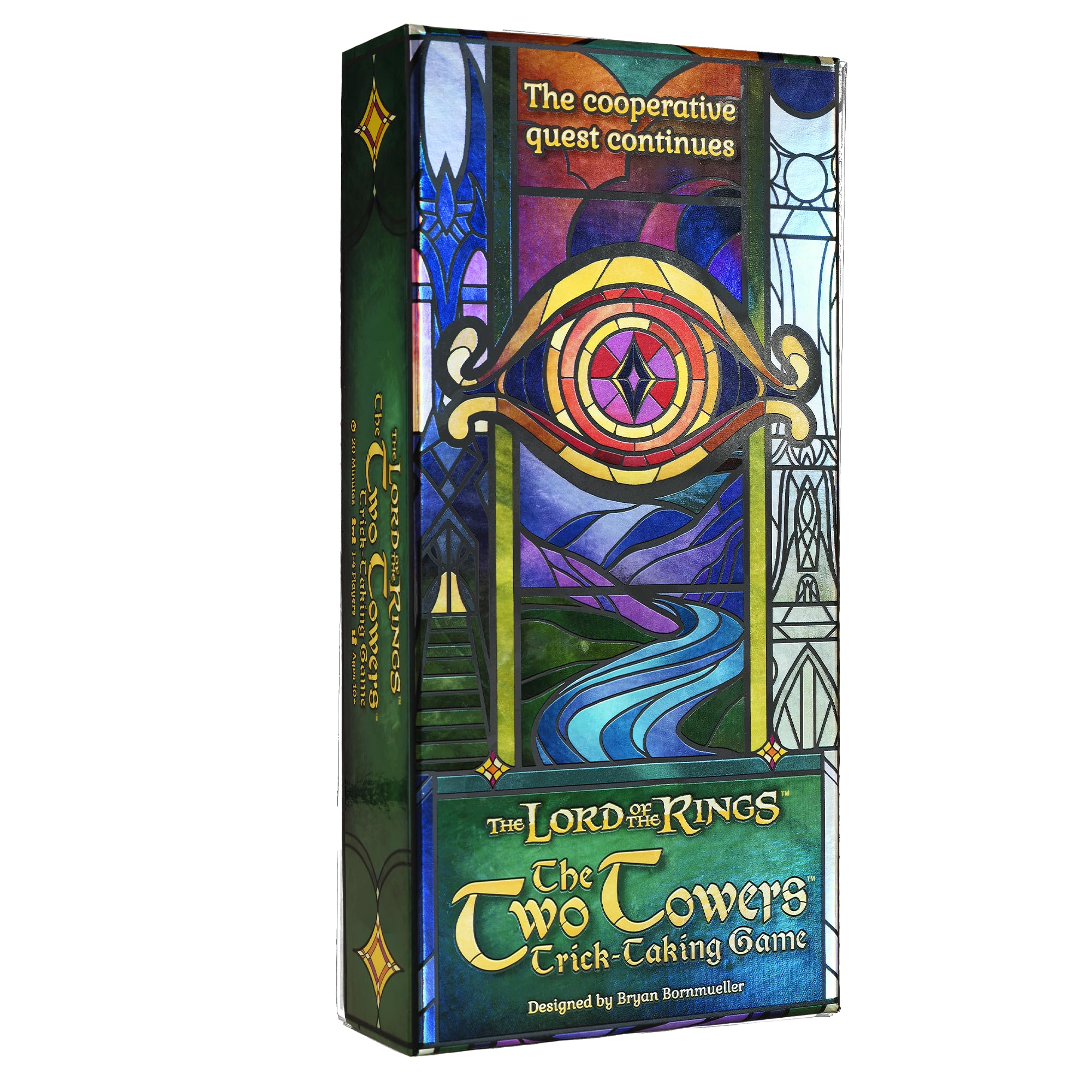 Asmodee The Lord Of The Rings: The Two Towers Trick-Taking Game | Standalone Expansion | Unisex Adult
