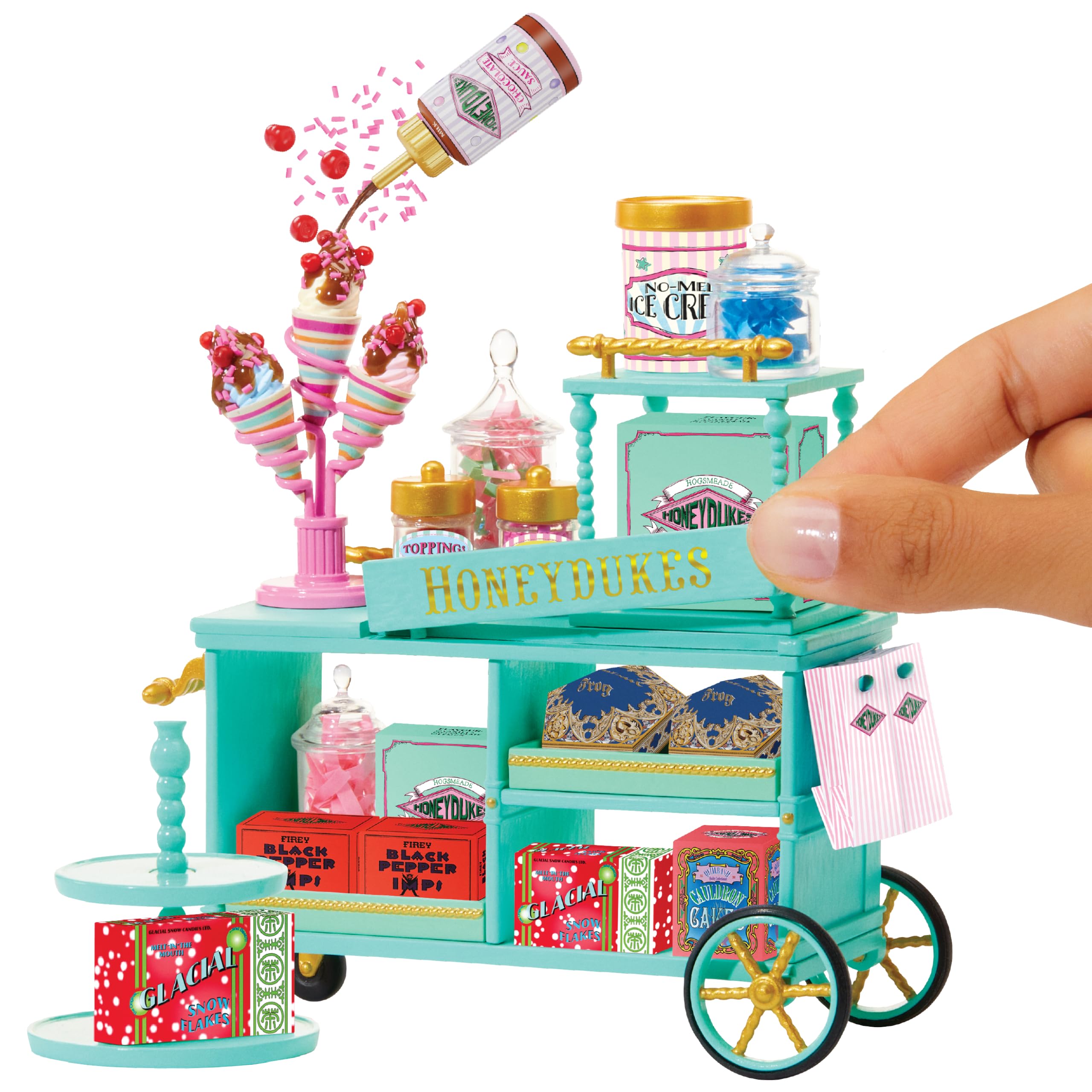 MGA Miniverse Make It Mini Honeydukes Trolley - Harry Potter Building Playset 7