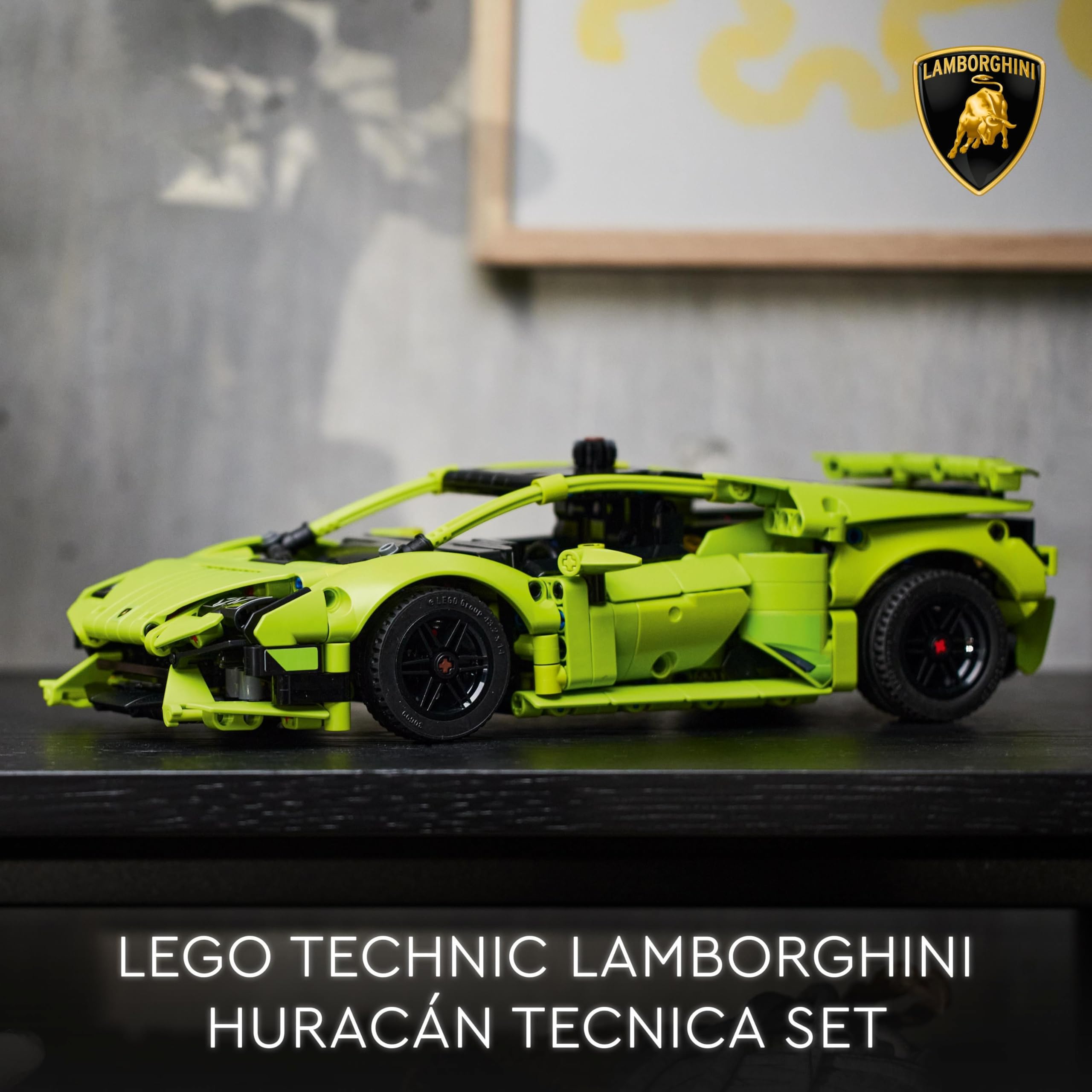 LEGO Technic Lamborghini Huracán Tecnica Toy Car Model Kit 42161 | Ages 9+