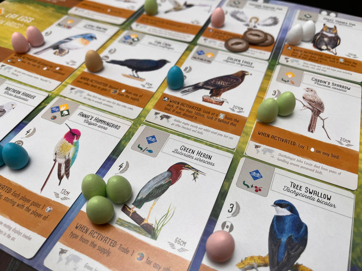 Stonemaier-Spiele | Wingspan 2. Auflage | Brettspiel | Ab 10 Jahren | 1-5 Spieler |