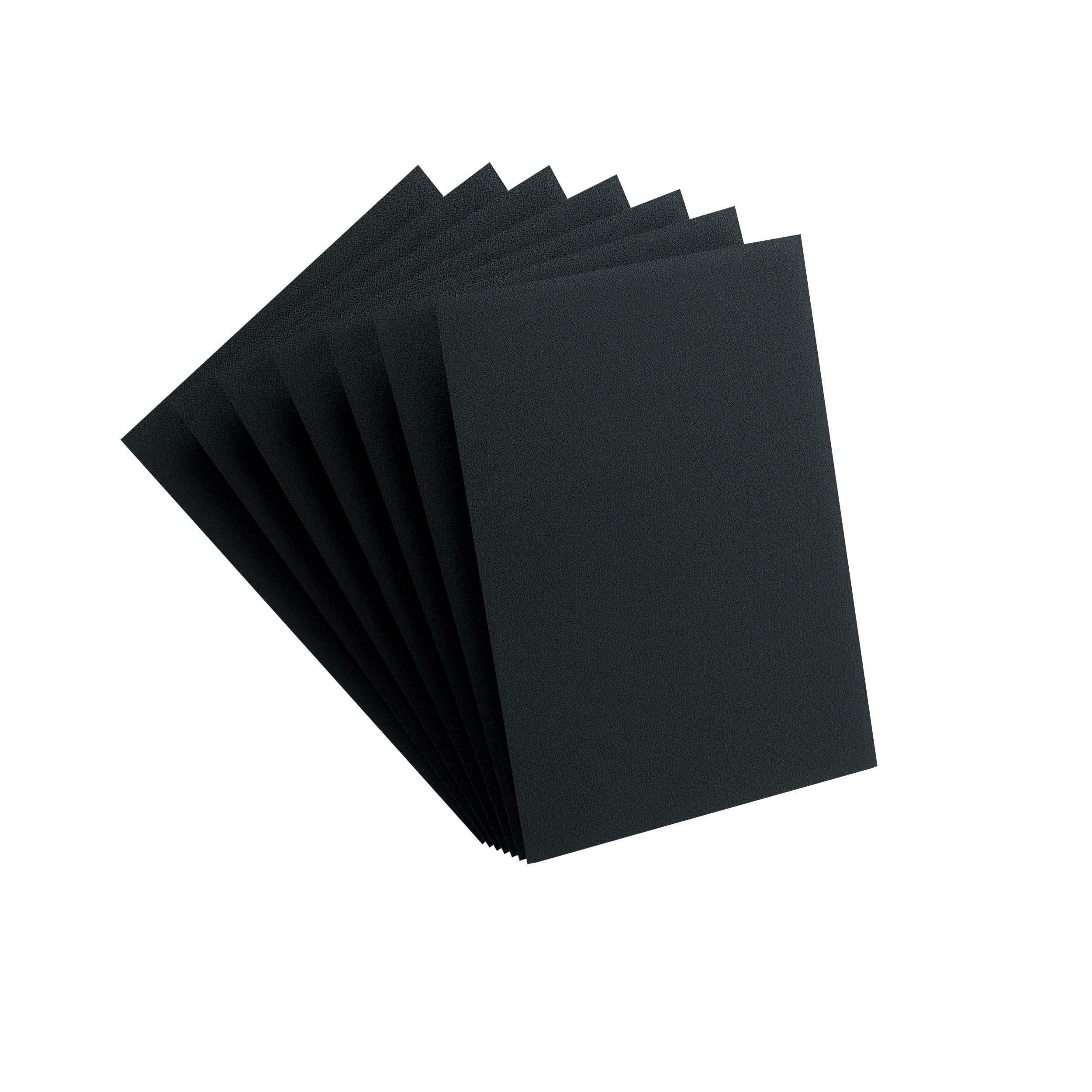 Gamegenic Matte Prime Sleeves - Black, 100-Pack | Matte Finish | Ideal for Double-Sleeving 1