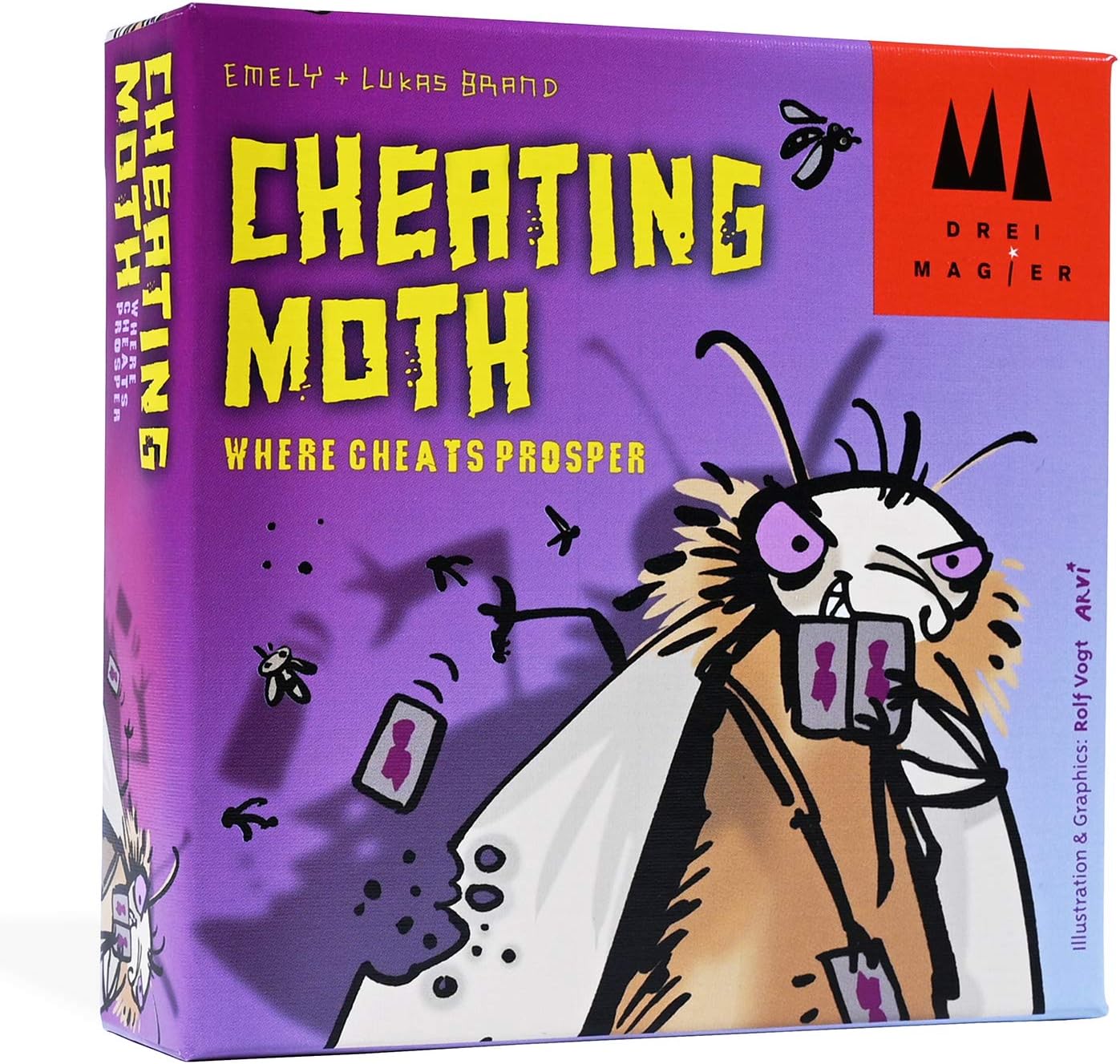 Coiledspring Games Cheating Moth Card Game 1