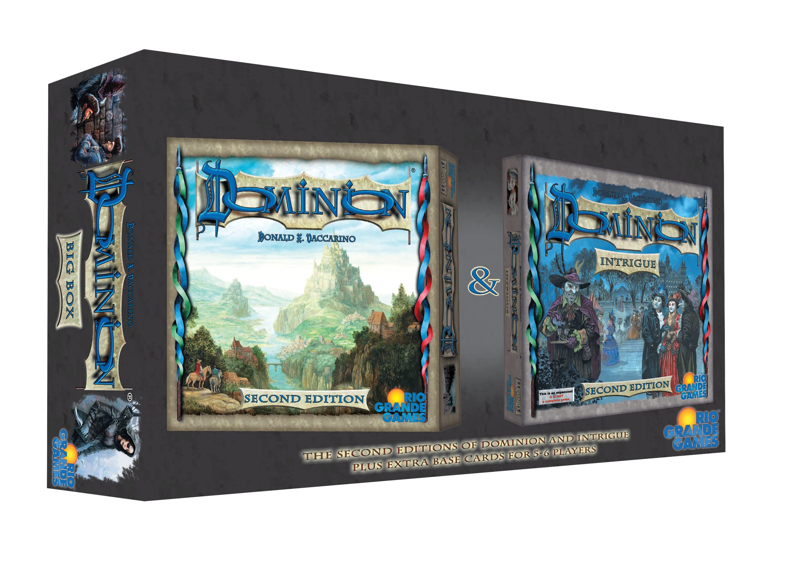 Rio Grande Games Dominion Big Box 2nd Edition Board Game | Ages 13+ | 2 to 6 Players 1