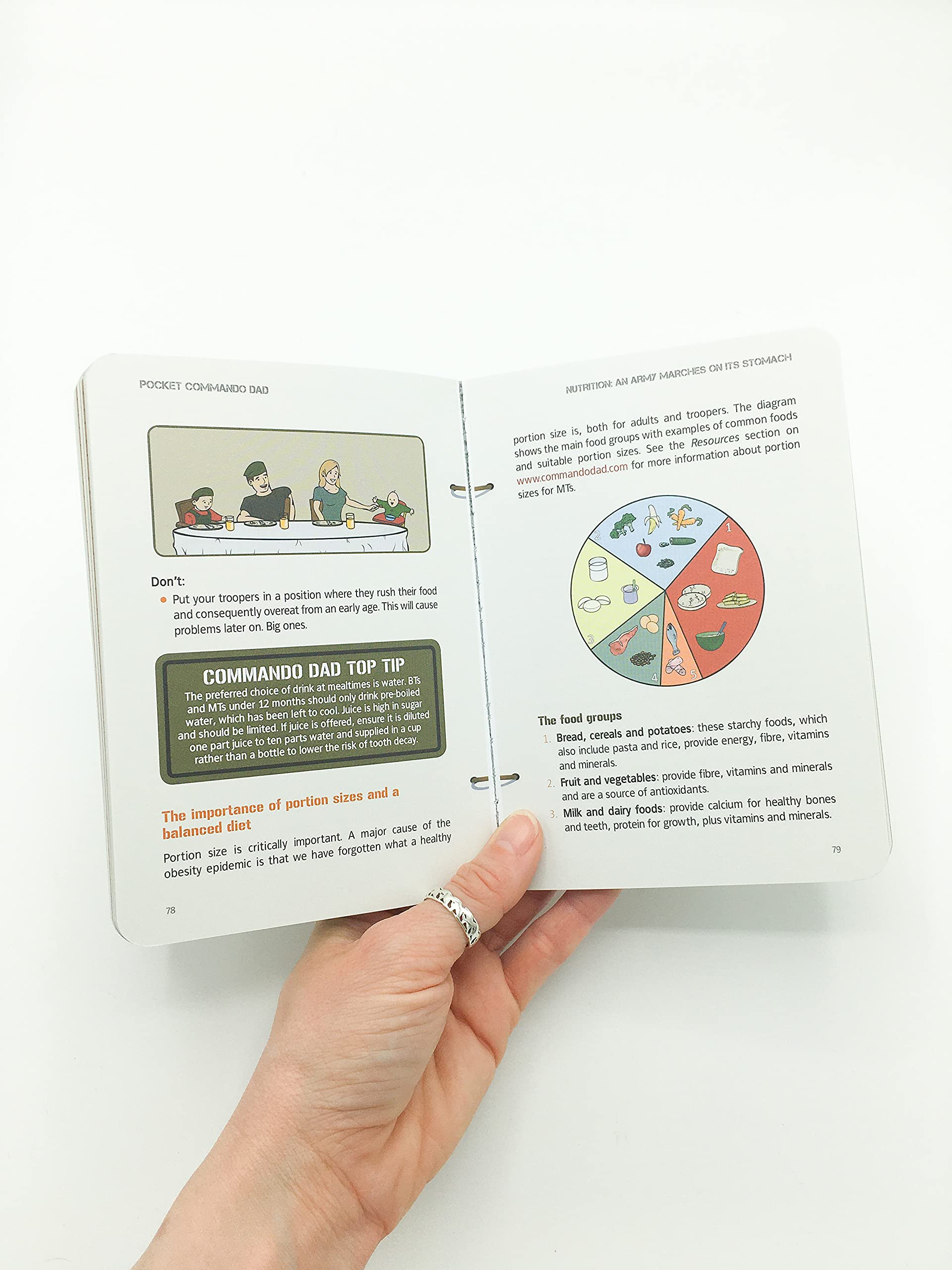 VIE Pocket Commando Dad - Fatherhood Training Manual | Paperback | English 4