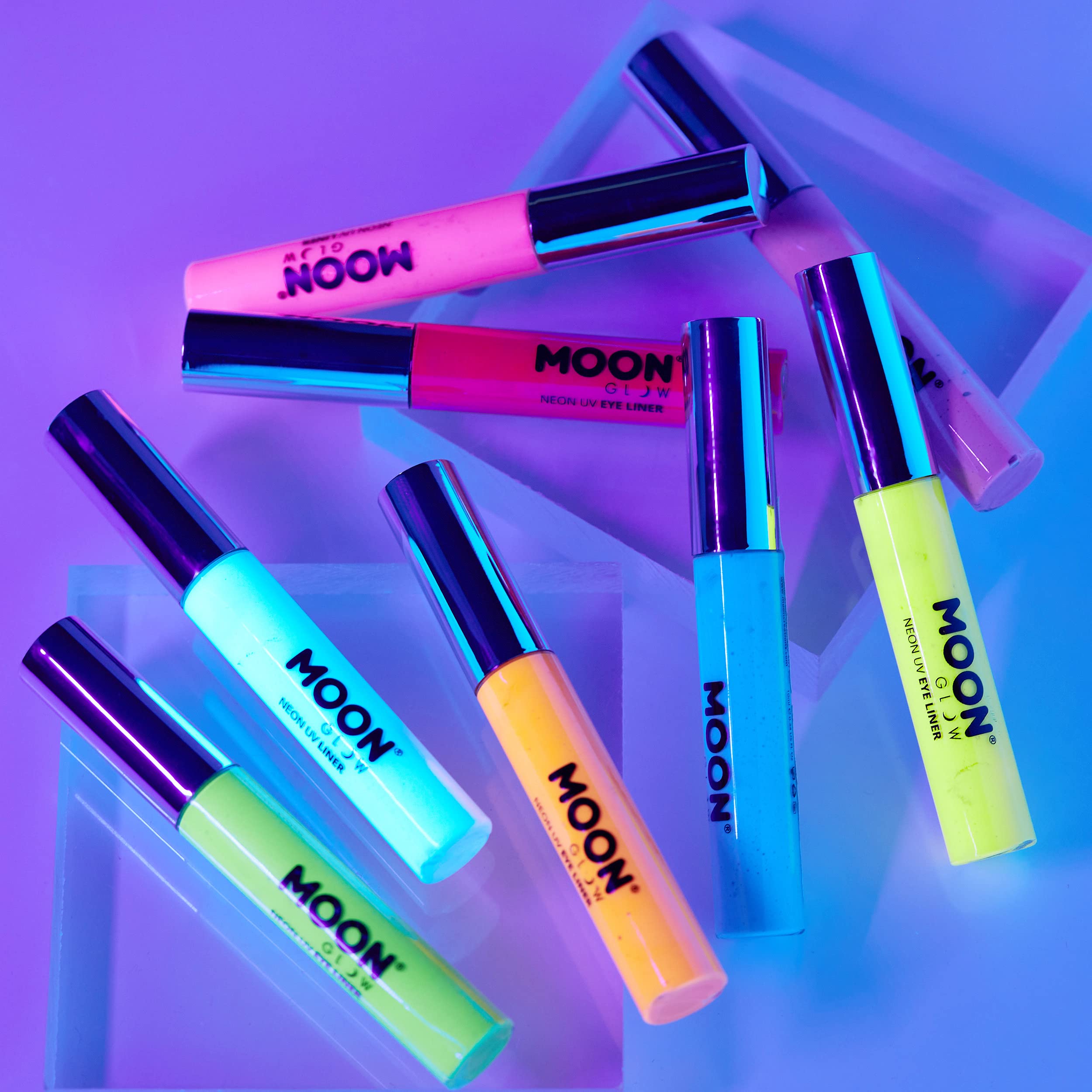 Moon Glow - Intense Neon UV Eye Liner (10ml) Purple 4