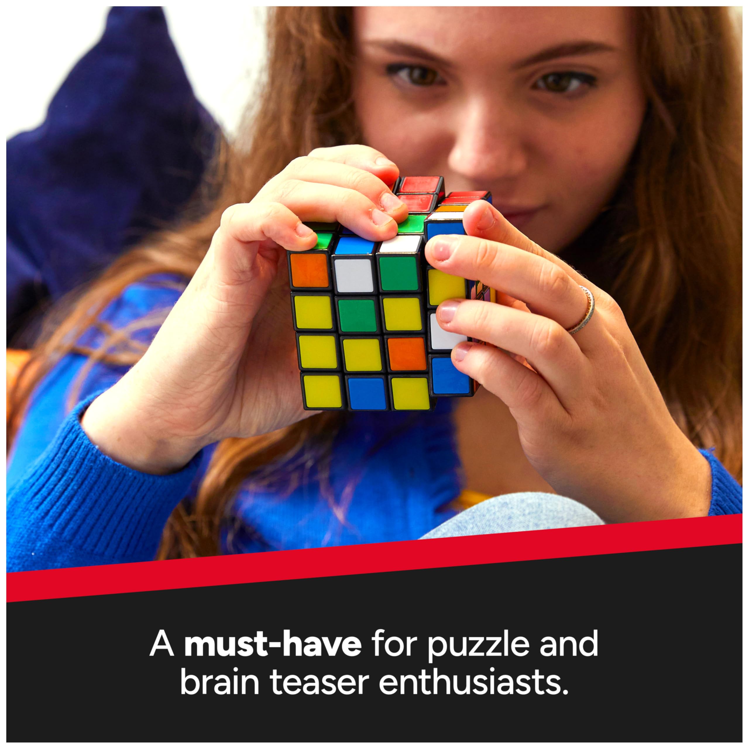 Rubik's Master 4x4 Sequential Puzzle Cube - Multicolor Plastic | Age 8-98 3