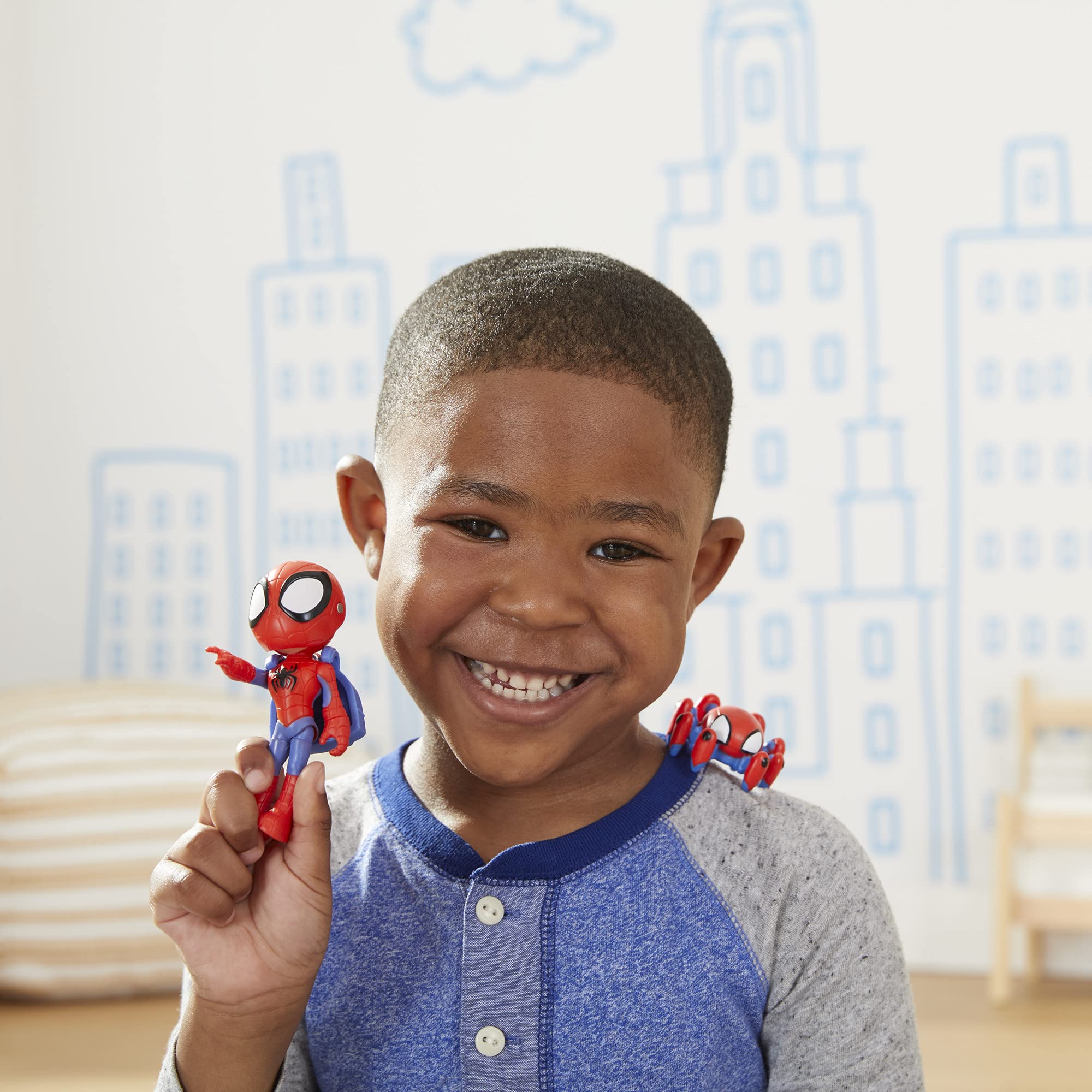 Hasbro Spidey and His Amazing Friends Marvel Hero Reveal Multipack Action Figures - 4 Inch, Ages 3+ 4