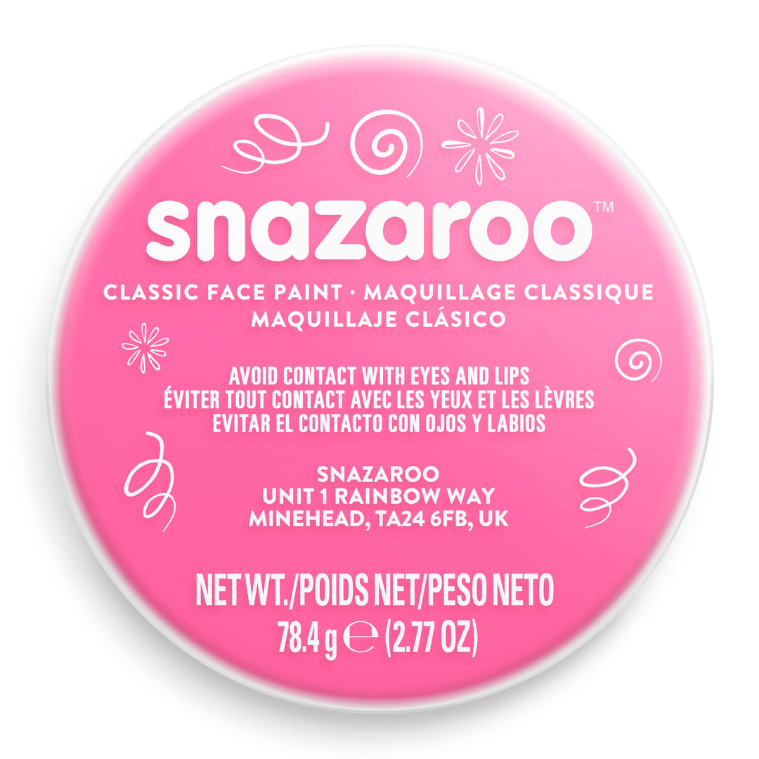 Snazaroo - Classic Face and Body Paint (18ml) Bright Pink