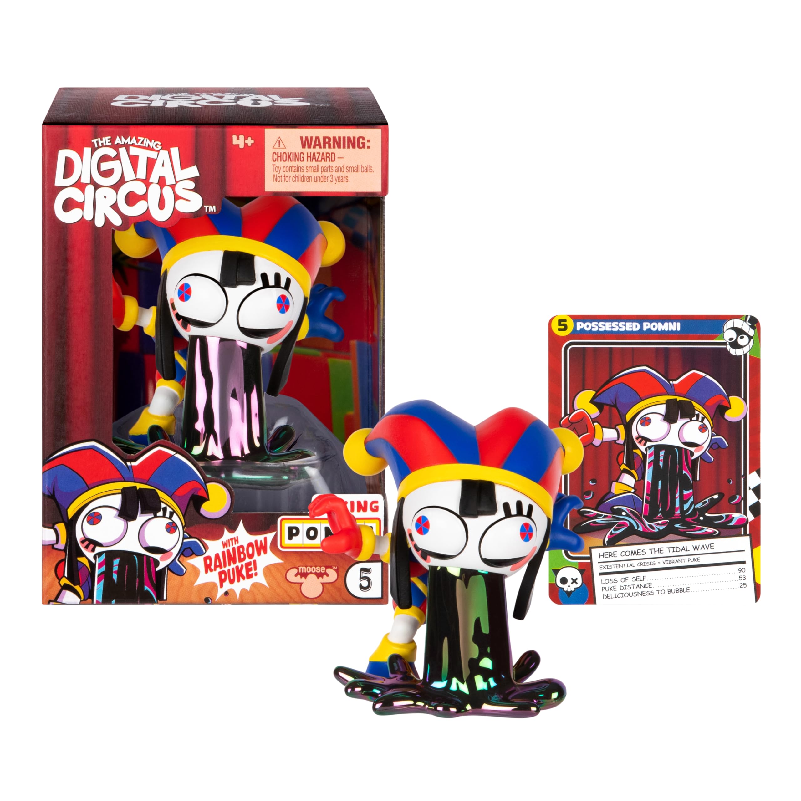 Amazing Digital Circus Premier Collection - Puking Pomni Vinyl Figure No.5 1