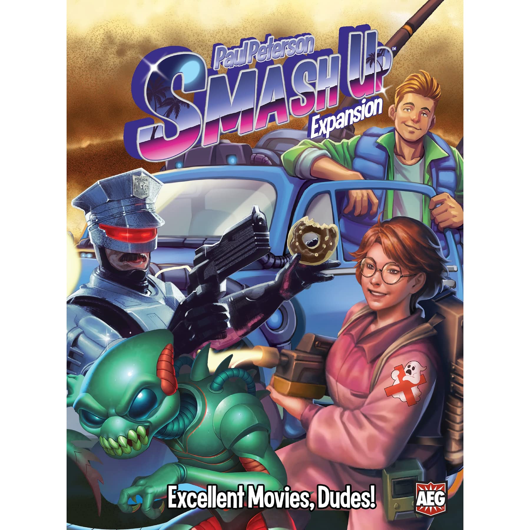 AEG Smash Up: Excellent Movies, Dudes! Expansion 5