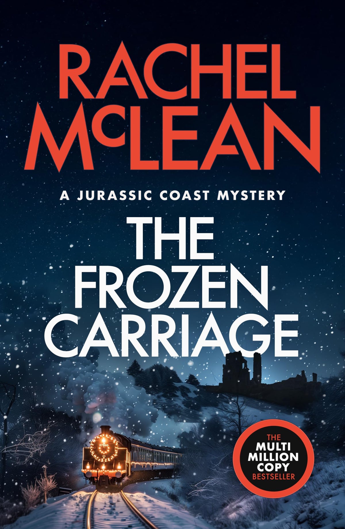 Ackroyd Publishing The Frozen Carriage: A Christmas Mystery - Paperback, Book 4 of The Jurassic Coast Mysteries