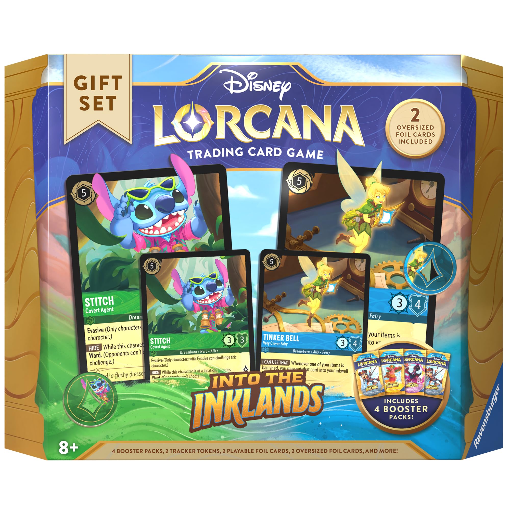 Ravensburger Disney Lorcana TCG: Into The Inklands Gift Set | Collectable Card Game | Ages 8+
